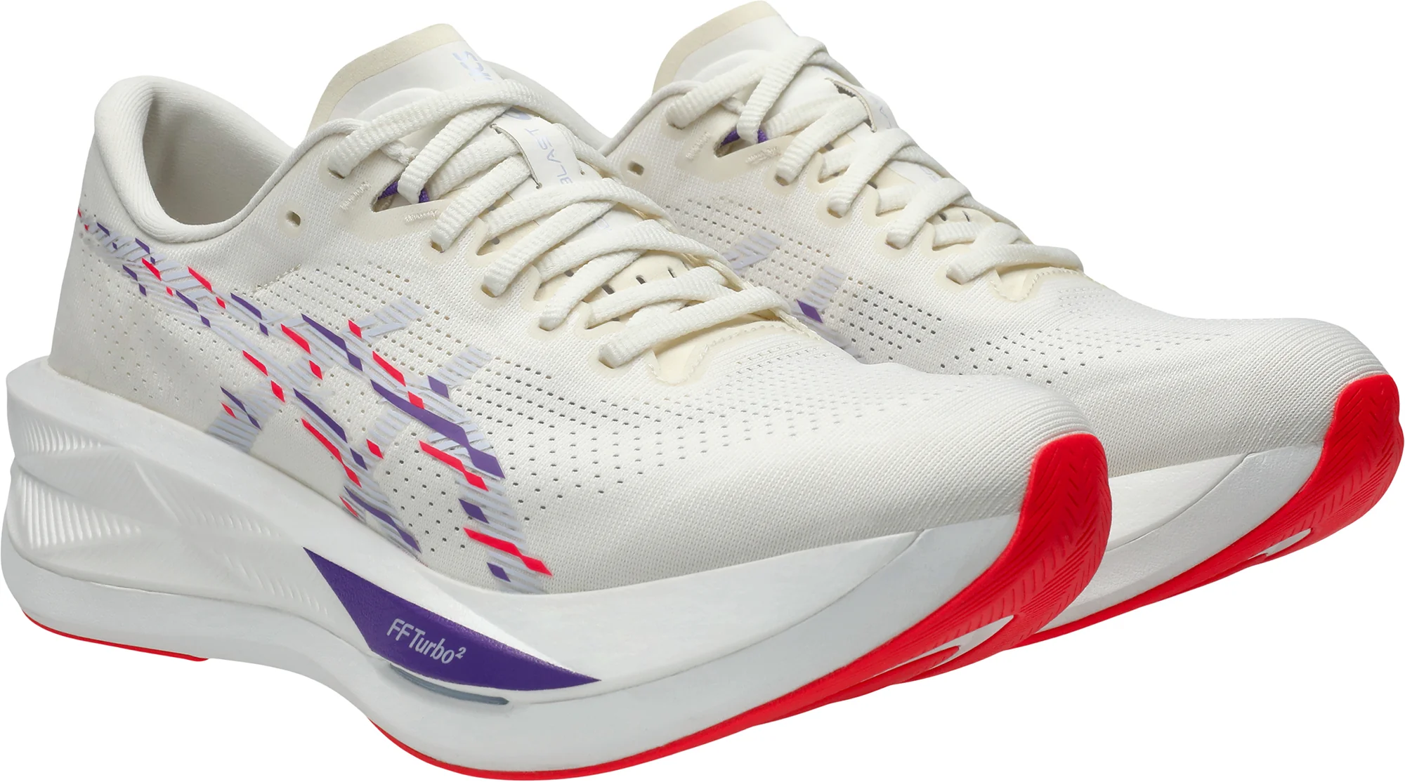 Asics SonicBlast Mens Running Shoes - White - Image 6