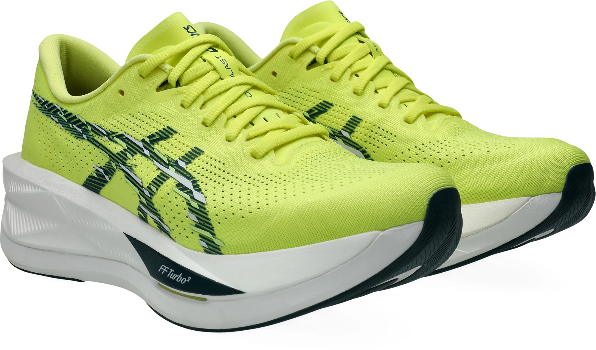 Asics SonicBlast Mens Running Shoes - Yellow - Image 6