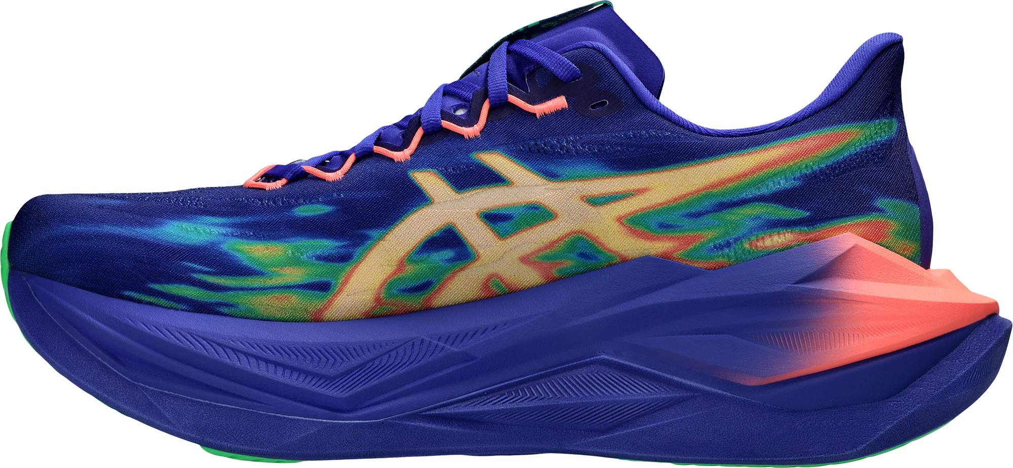 Asics SuperBlast 3 Mens Running Shoes - Blue - Image 3