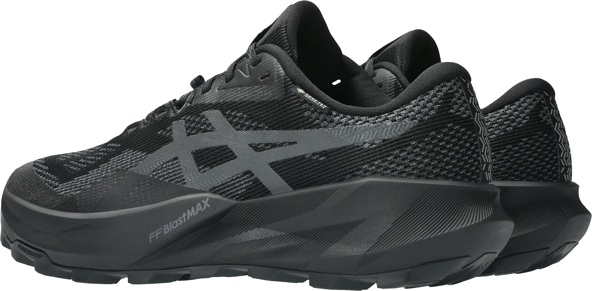 Asics Trabuco 14 GORE-TEX Mens Trail Running Shoes - Black - Image 5