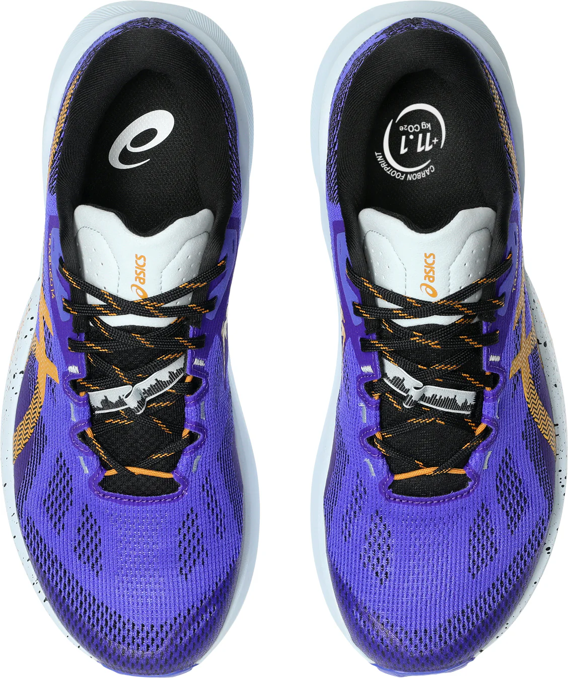 Asics Trabuco 14 Mens Trail Running Shoes - Blue - Image 4