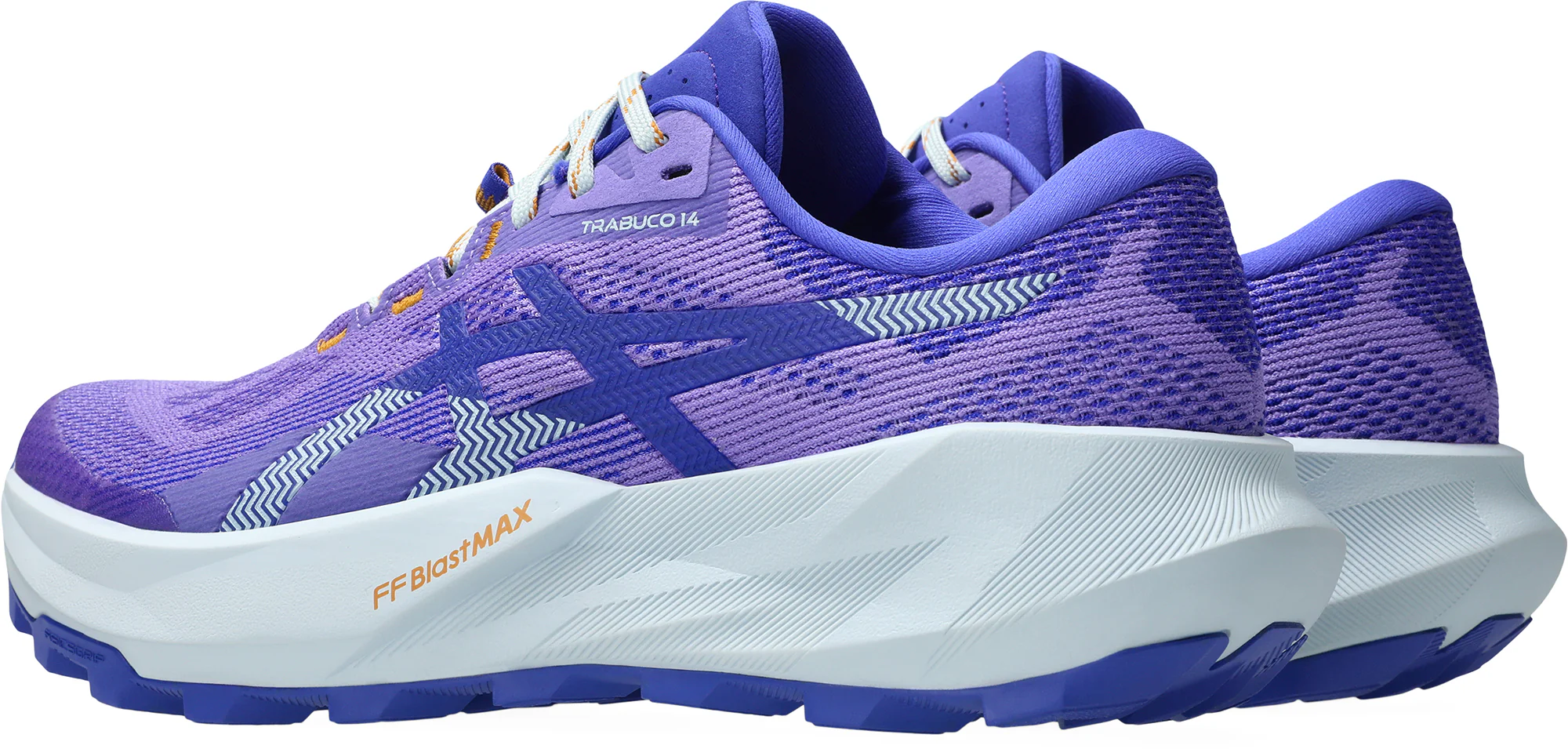Asics Trabuco 14 Womens Trail Running Shoes - Blue - Image 5