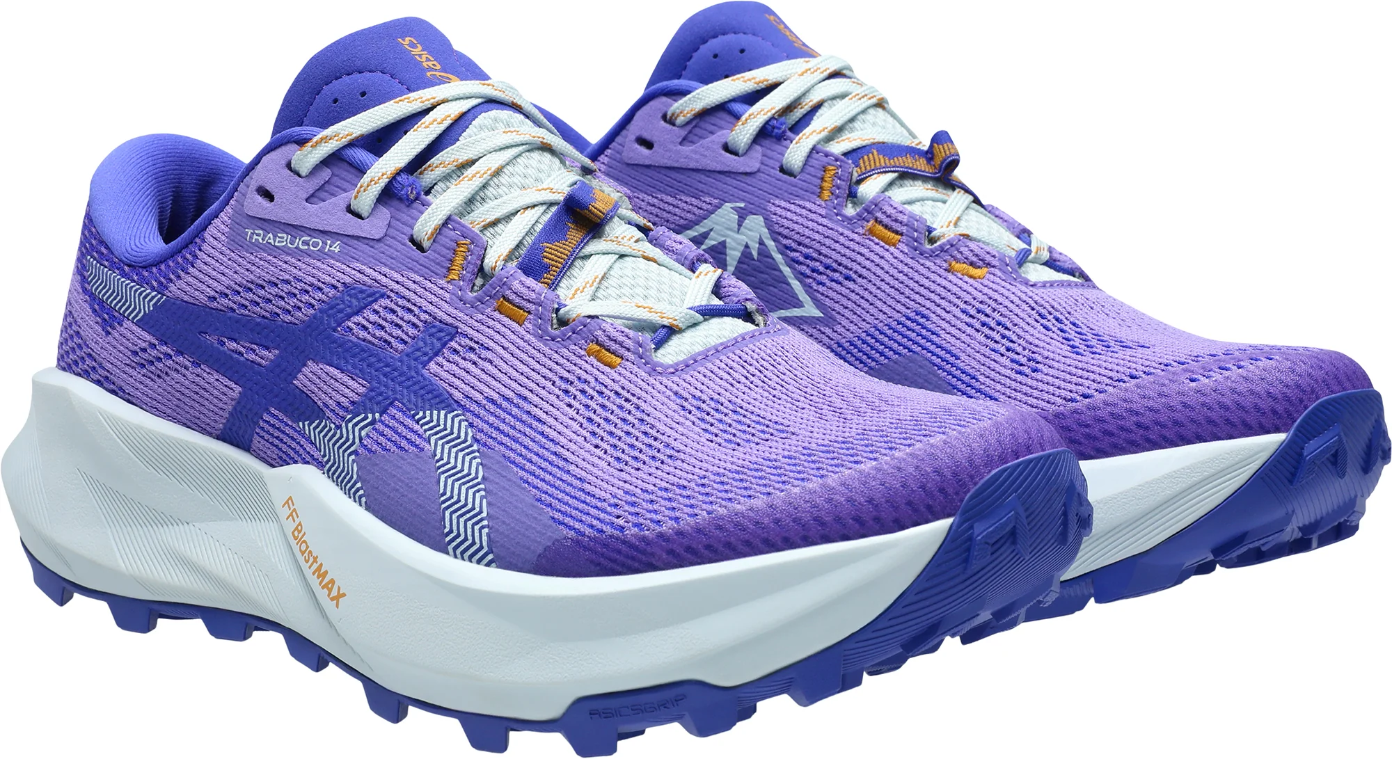 Asics Trabuco 14 Womens Trail Running Shoes - Blue - Image 6