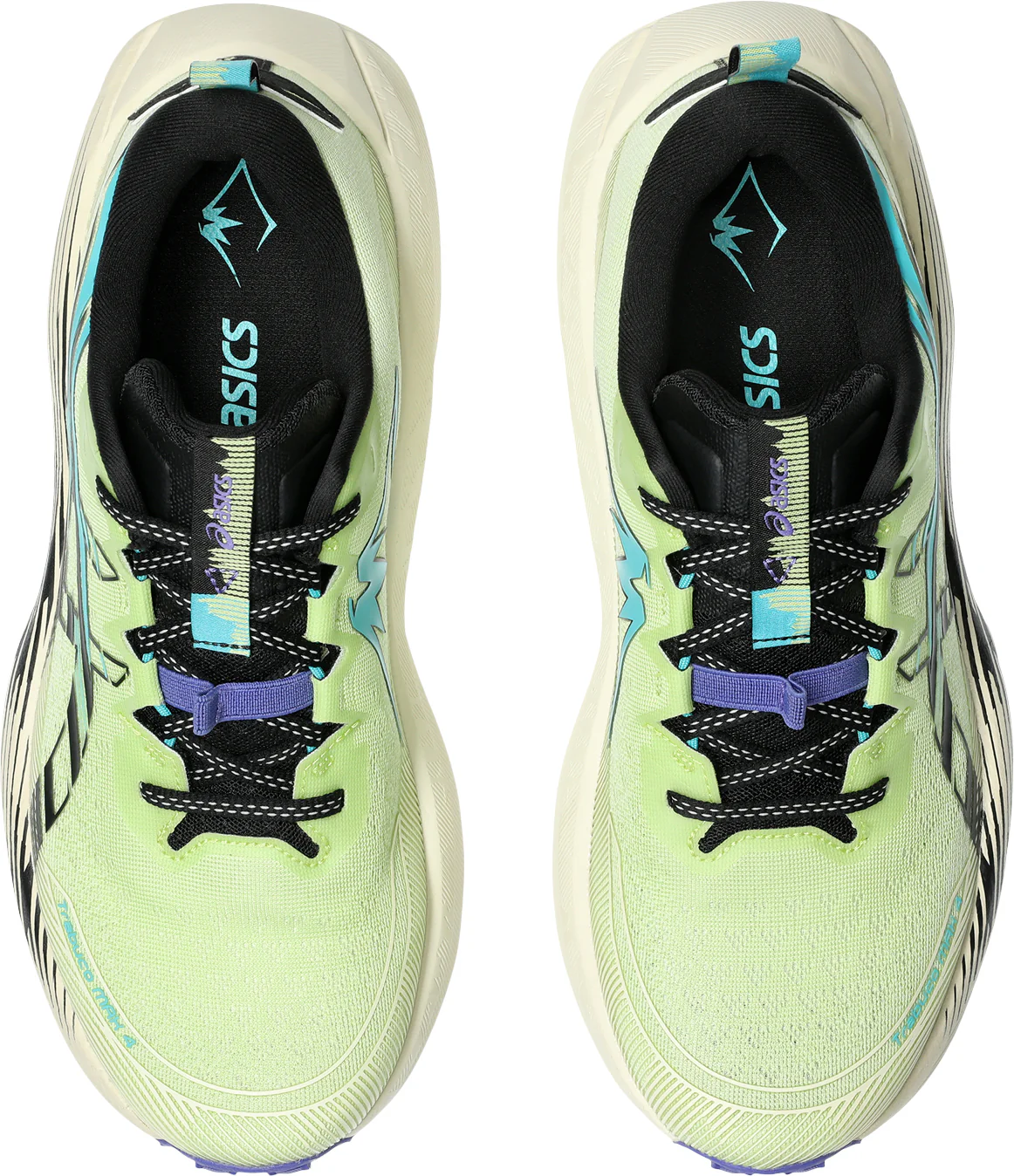 Asics Trabuco Max 4 Mens Trail Running Shoes - Green - Image 4