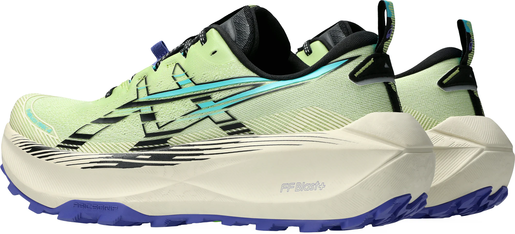 Asics Trabuco Max 4 Mens Trail Running Shoes - Green - Image 5