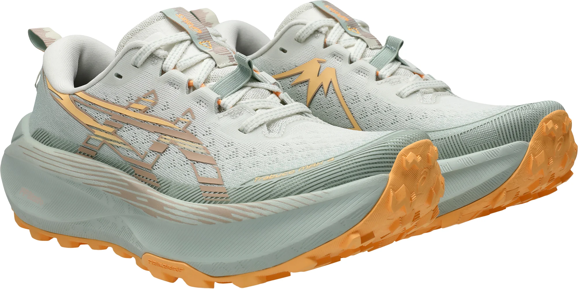 Asics Trabuco Max 4 Womens Trail Running Shoes - Green - Image 6