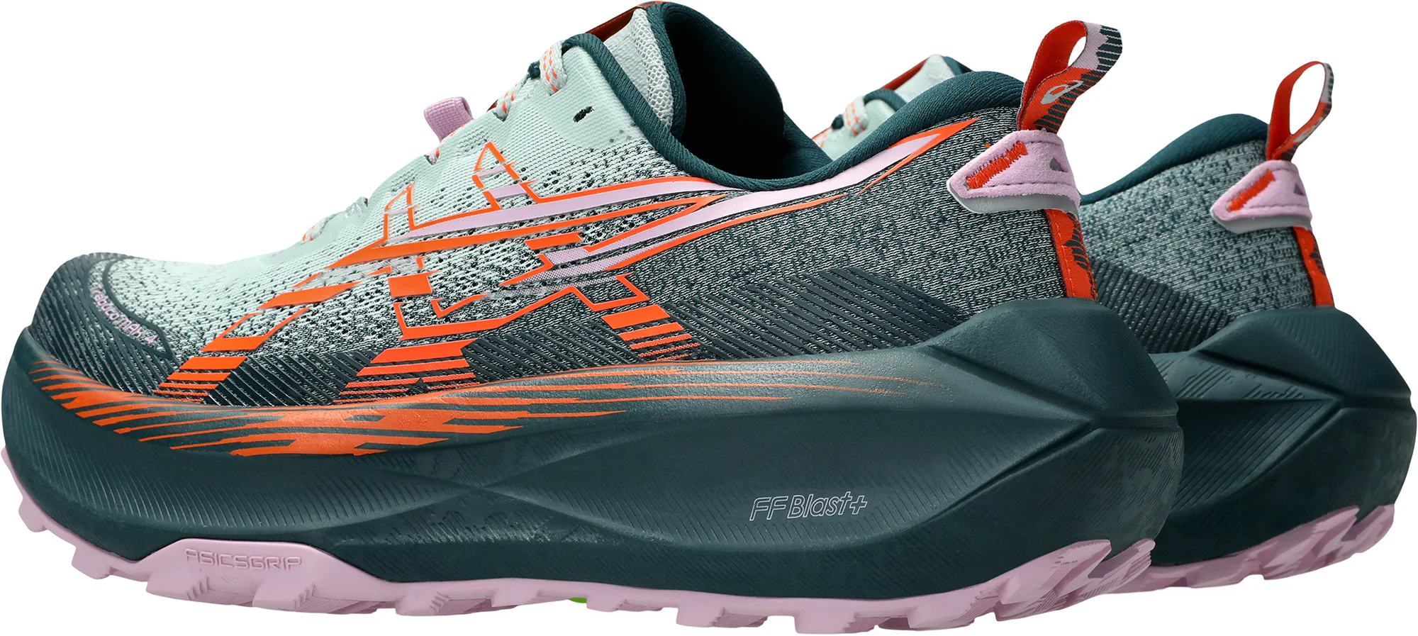 Asics Trabuco Max 4 Womens Trail Running Shoes - Green - Image 5