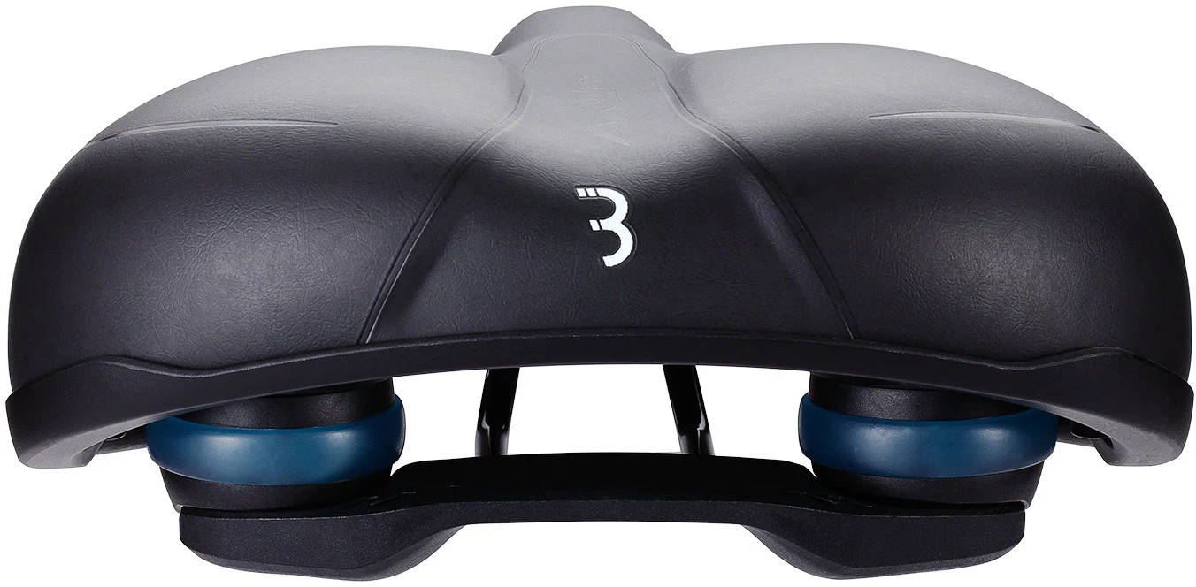 BBB Meander Upright Cycling Saddle - Black - Image 4