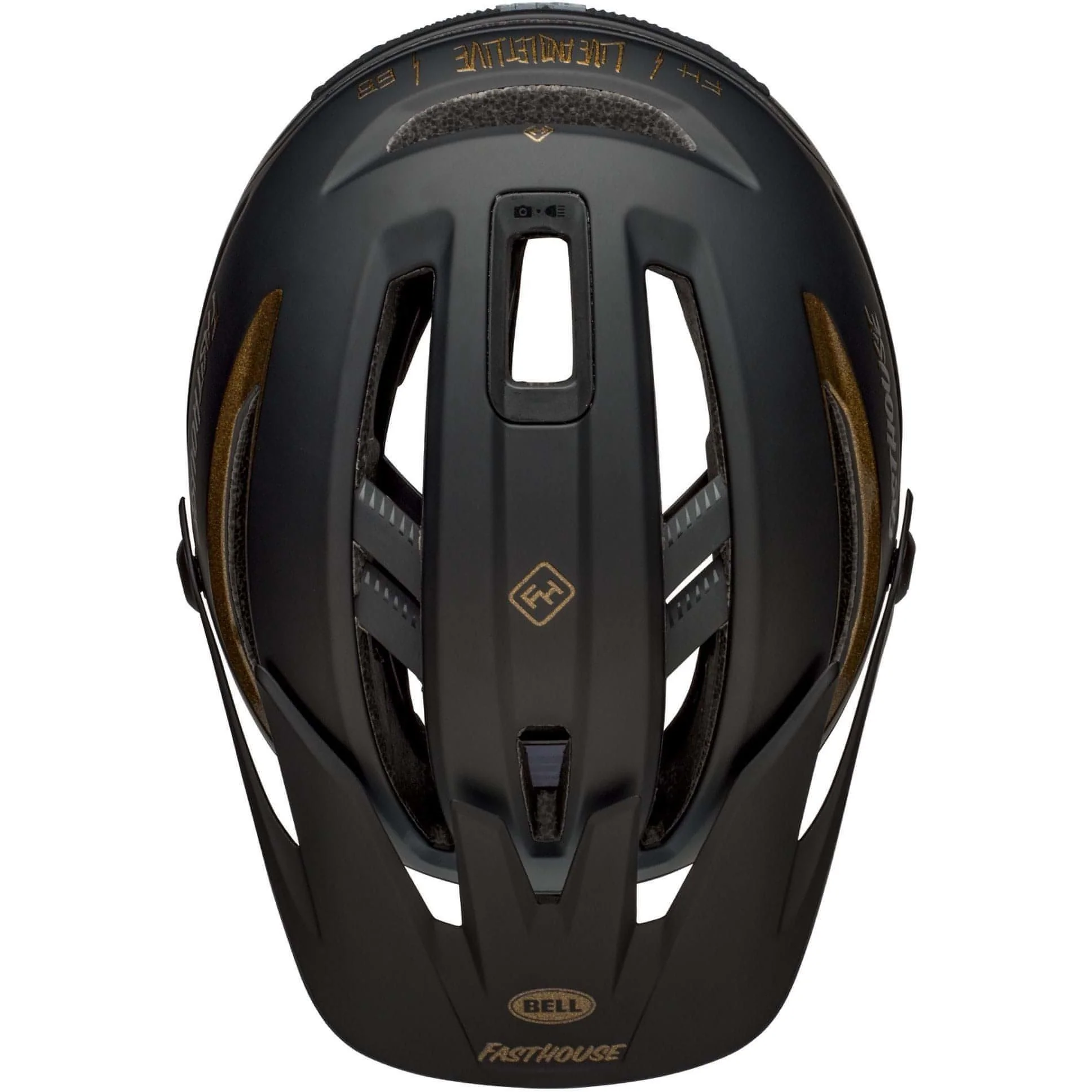 Bell Sixer Fasthouse MIPS MTB Cycling Helmet - Black - Image 3