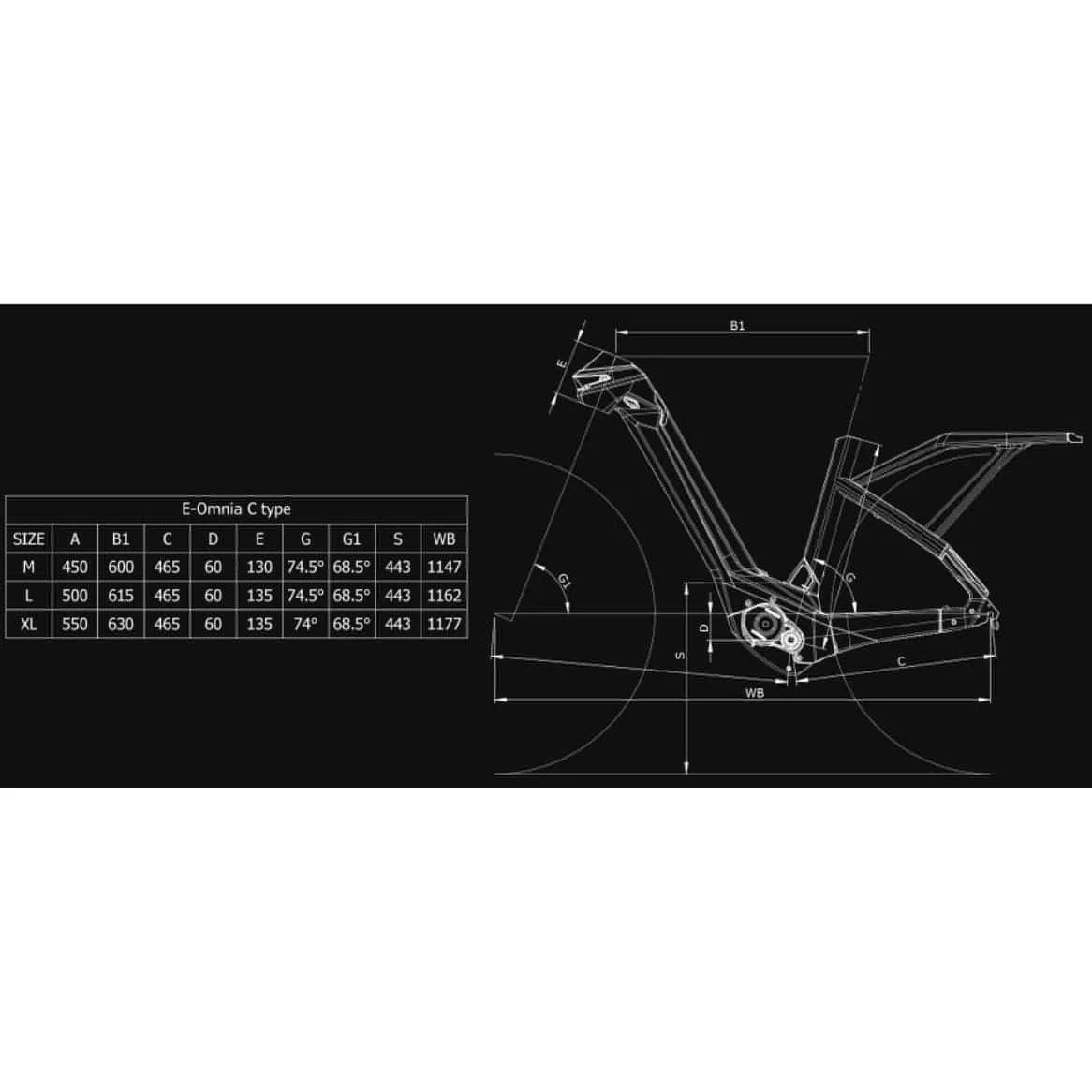 Bianchi E-Omnia C-Type Deore Electric Hybrid Bike 2024- Black - Image 2