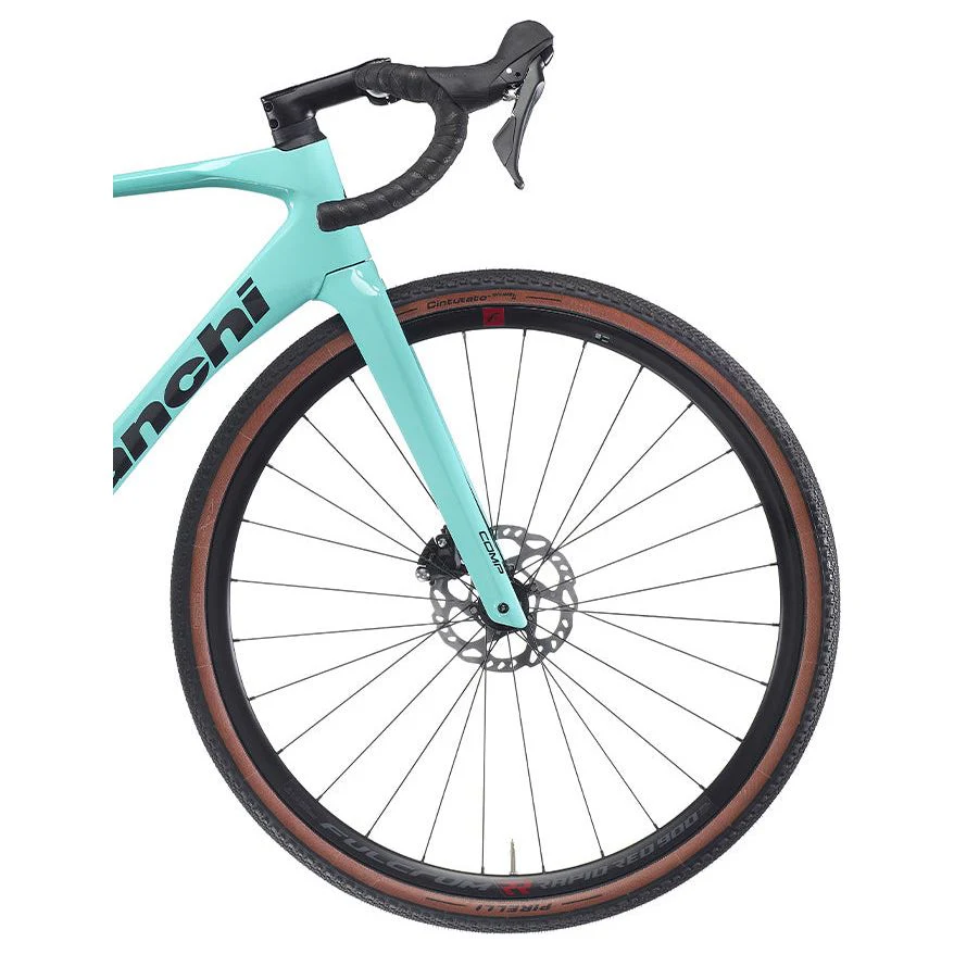 Bianchi Impulso Comp GRX610 Carbon Gravel Bike 2025 - Celeste - Image 3