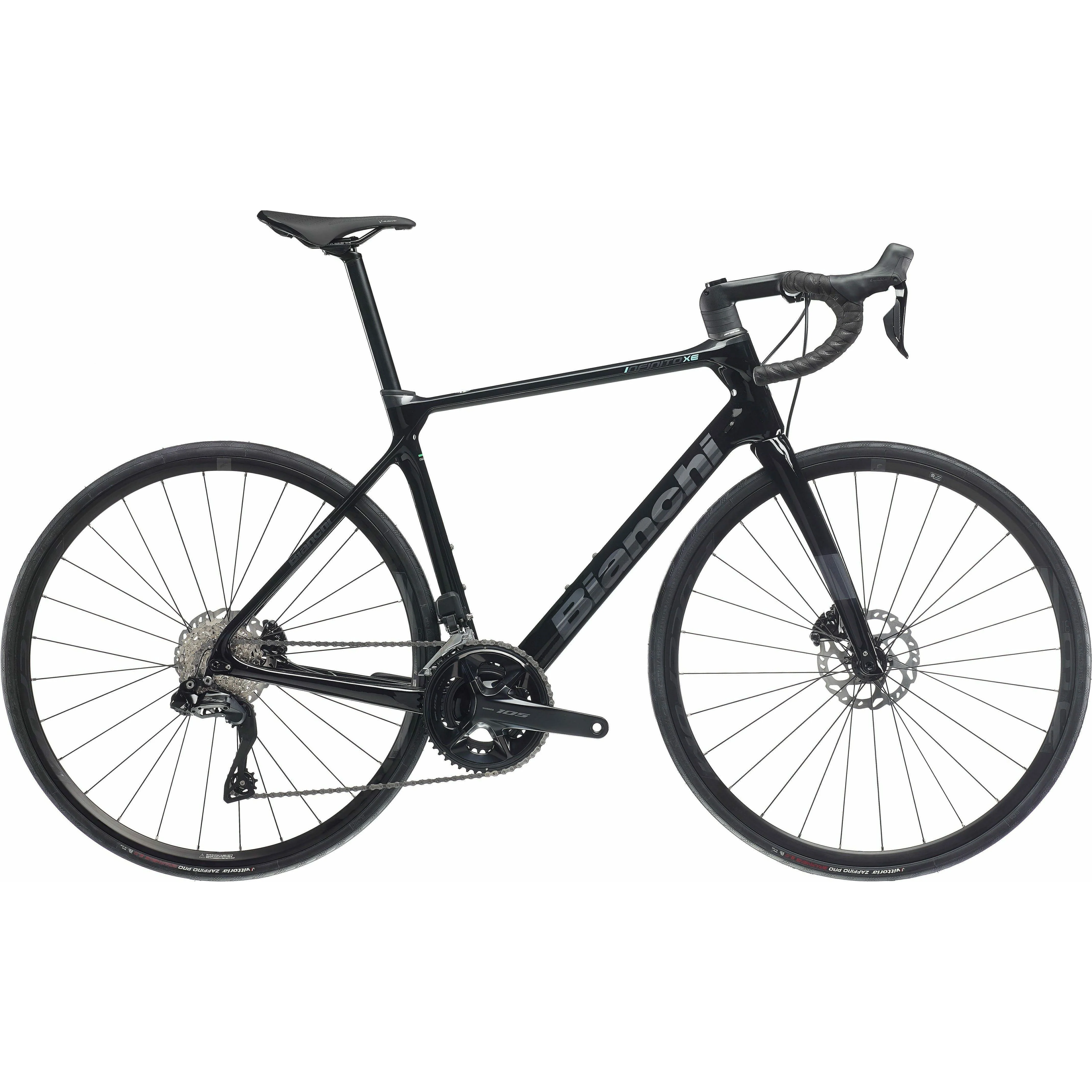 Bianchi Infinito XE Disc 105 Di2 Carbon Road Bike 2023 - Black