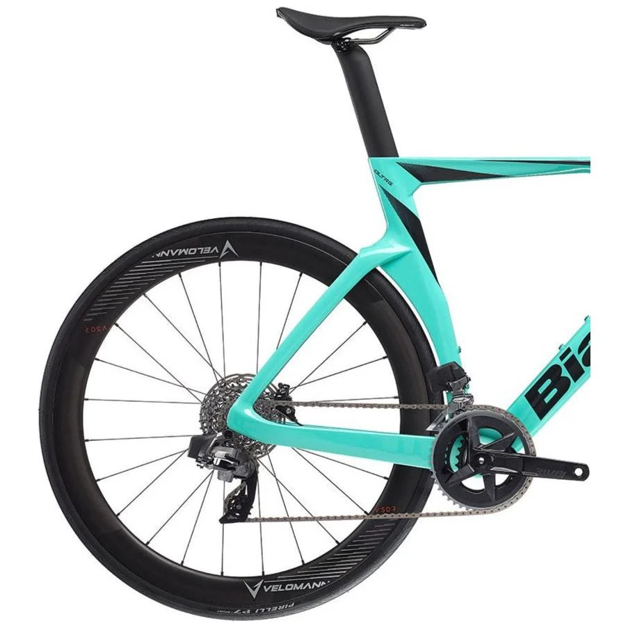 Bianchi Oltre Comp Rival AXS Carbon Road Bike 2025 - Celeste - Image 2