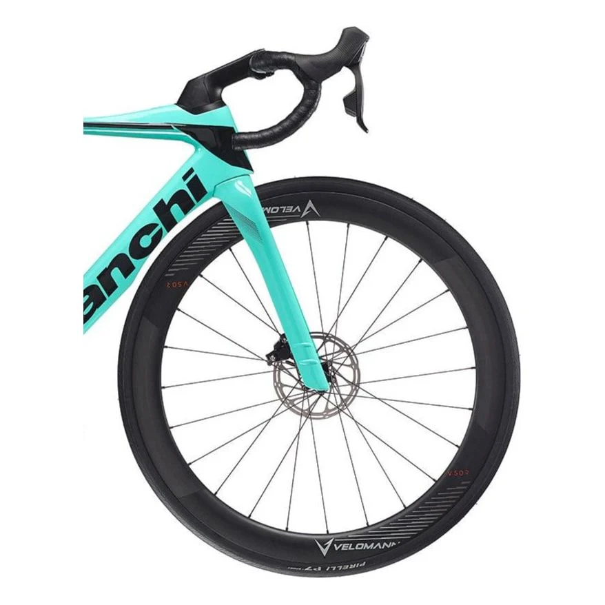 Bianchi Oltre Comp Rival AXS Carbon Road Bike 2025 - Celeste - Image 3