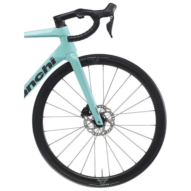 Bianchi Specialissima Comp 105 Di2 Carbon Road Bike 2025 - Celeste - Image 3