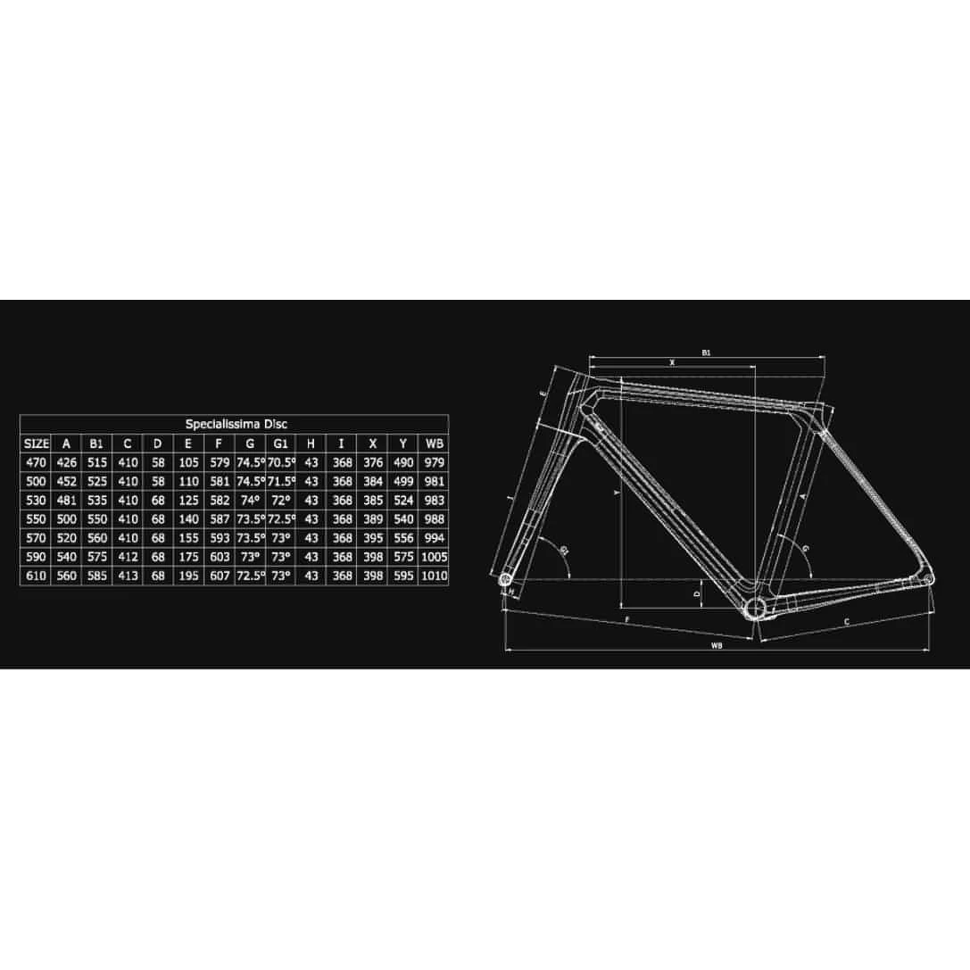 Bianchi Specialissima Disc Ultegra Carbon Road Bike 2022 - Black - Image 2