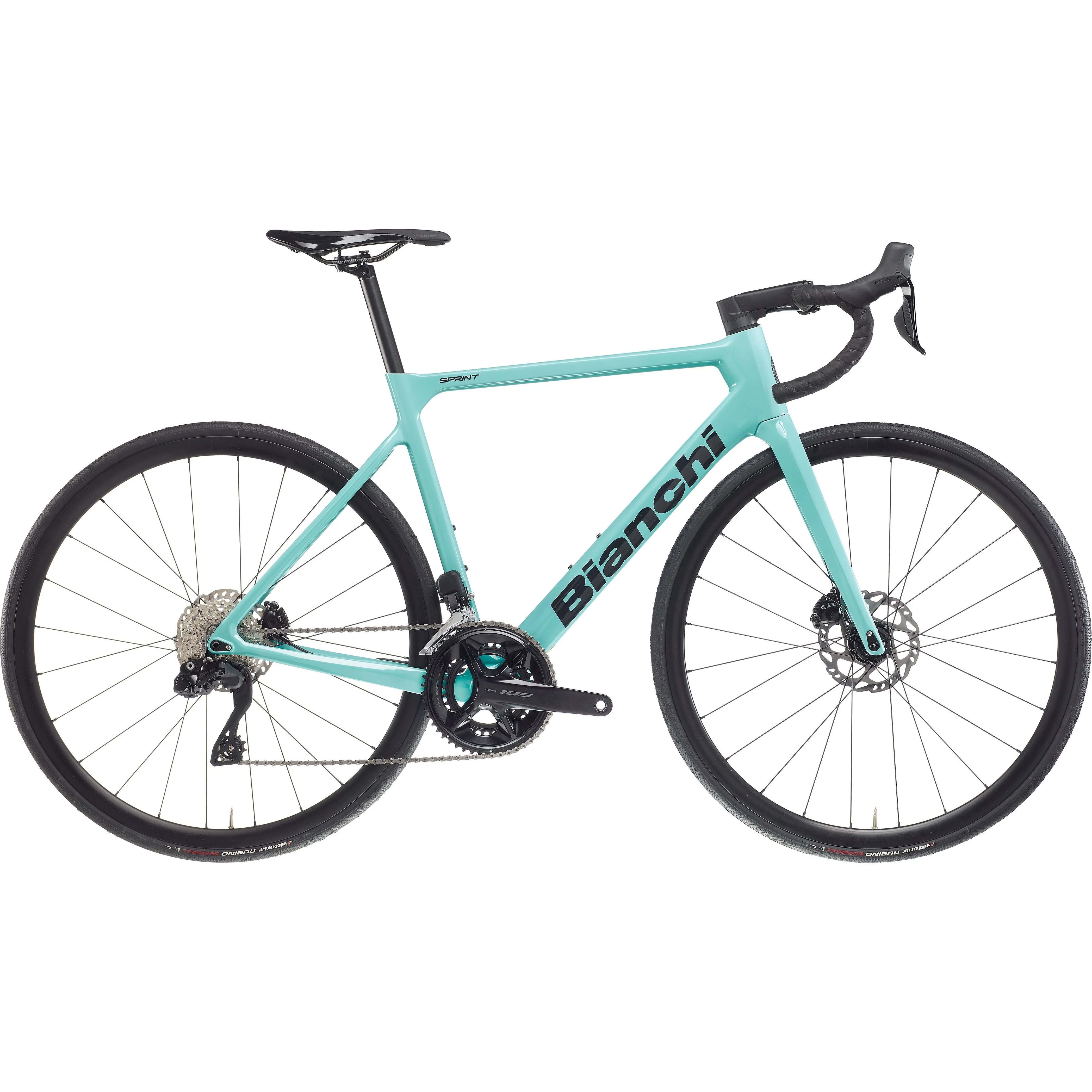Bianchi Sprint 105 Carbon Road Bike 2025 - Celeste