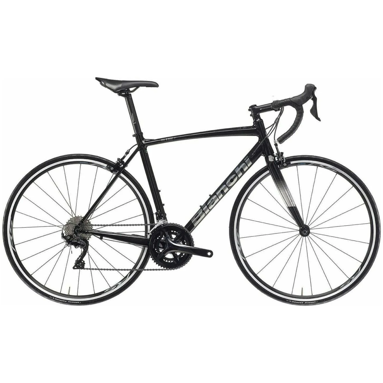 Bianchi Via Nirone 7 105 Road Bike 2022 - Black