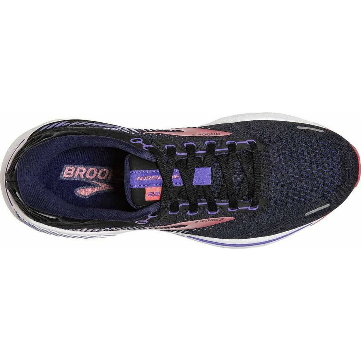 Brooks Adrenaline GTS 22 Womens Running Shoes - Black - Image 4