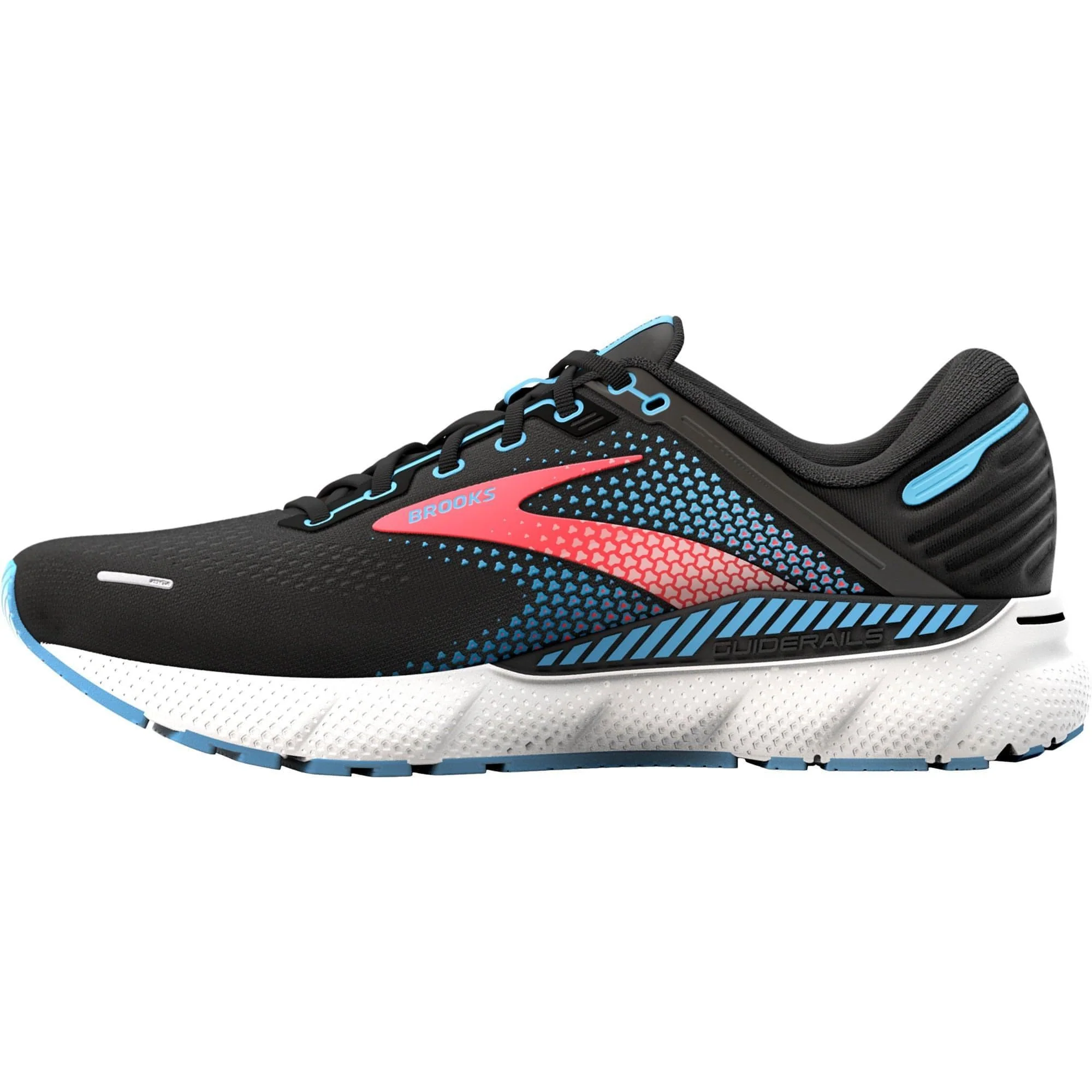 Brooks Adrenaline GTS 22 Womens Running Shoes - Black - Image 3