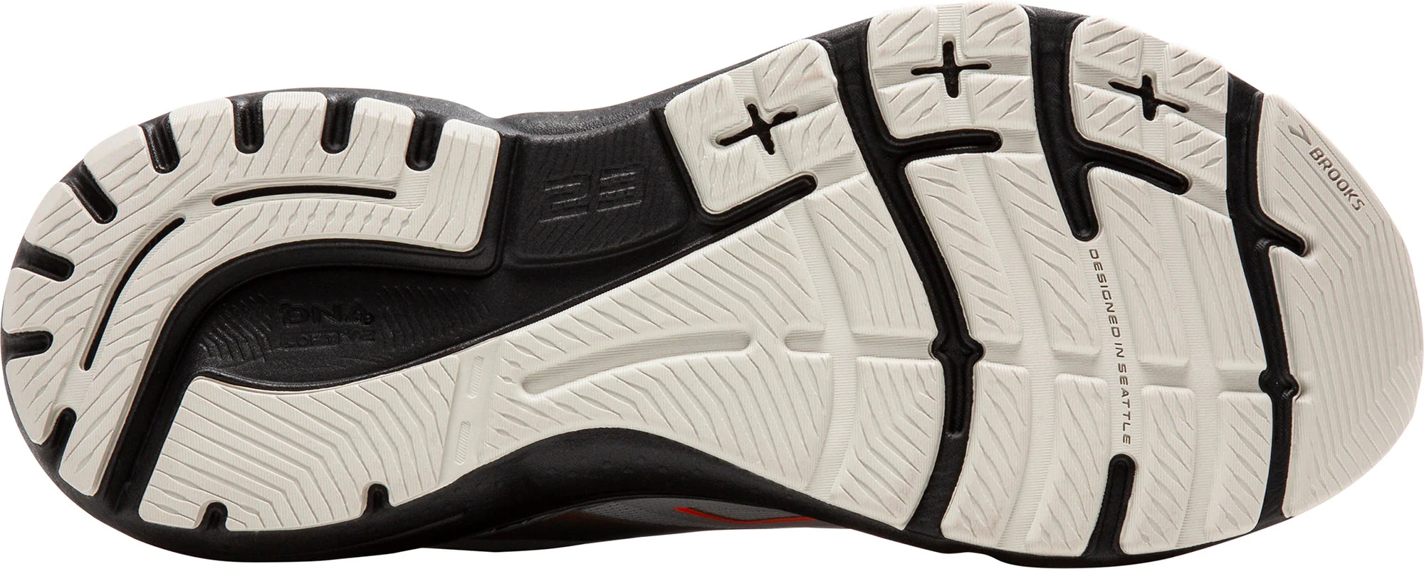 Brooks Adrenaline GTS 23 GORE-TEX Mens Running Shoes - Grey - Image 2
