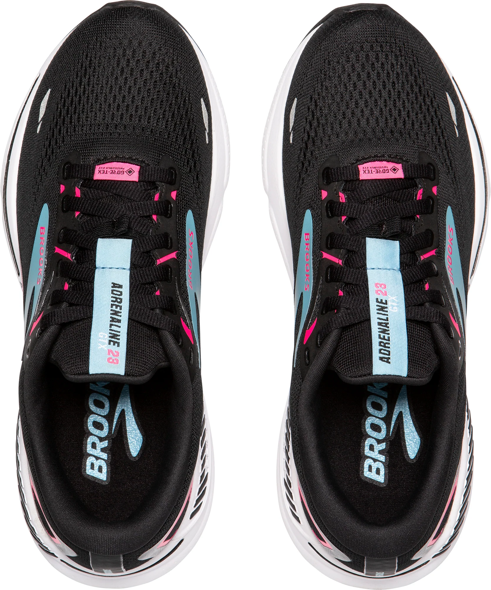 Brooks Adrenaline GTS 23 GORE-TEX Womens Running Shoes - Black - Image 4