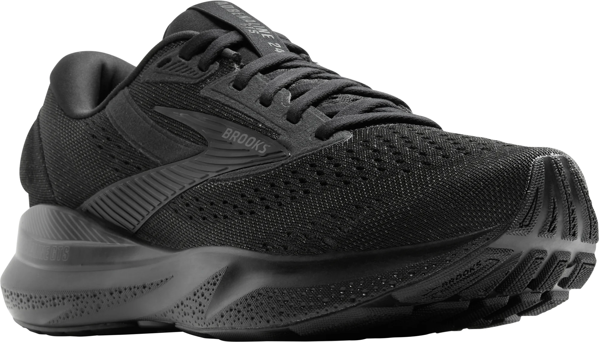 Brooks Adrenaline GTS 24 Mens Running Shoes - Black - Image 6