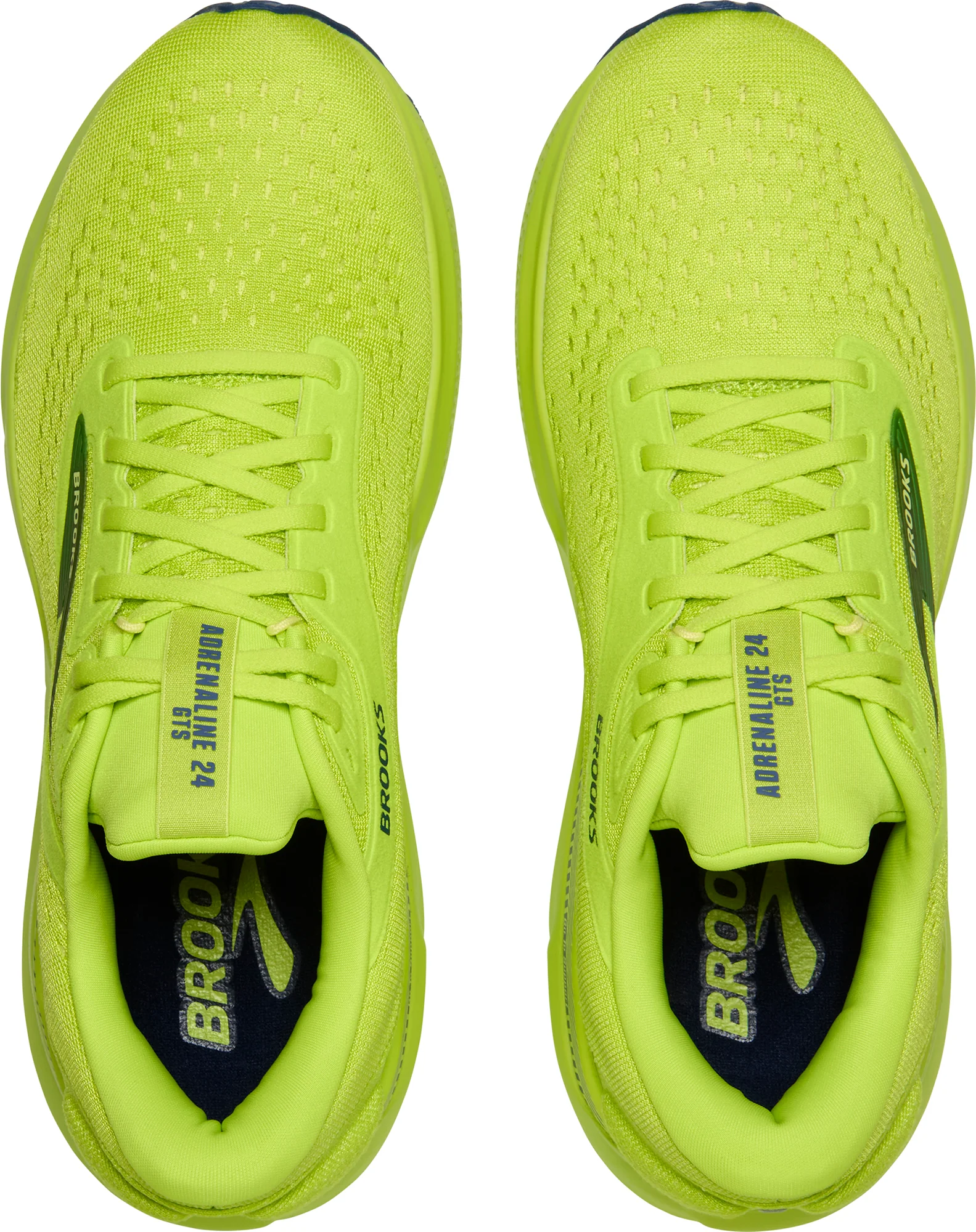 Brooks Adrenaline GTS 24 Mens Running Shoes - Green - Image 4