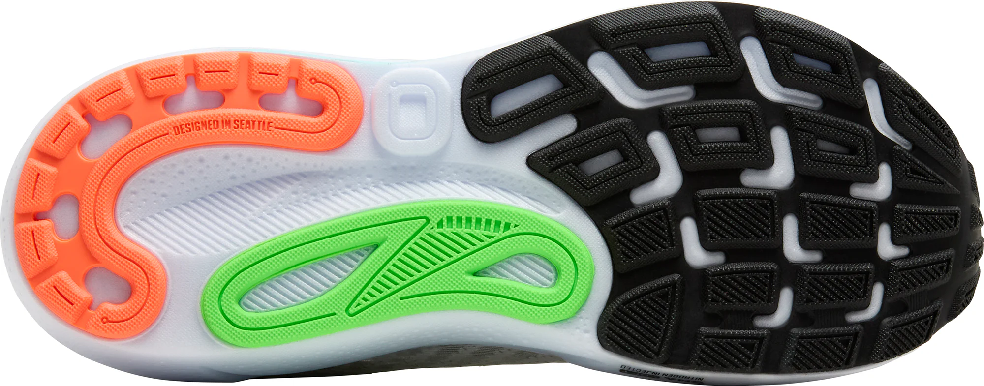 Brooks Adrenaline GTS 24 Mens Running Shoes - White - Image 2