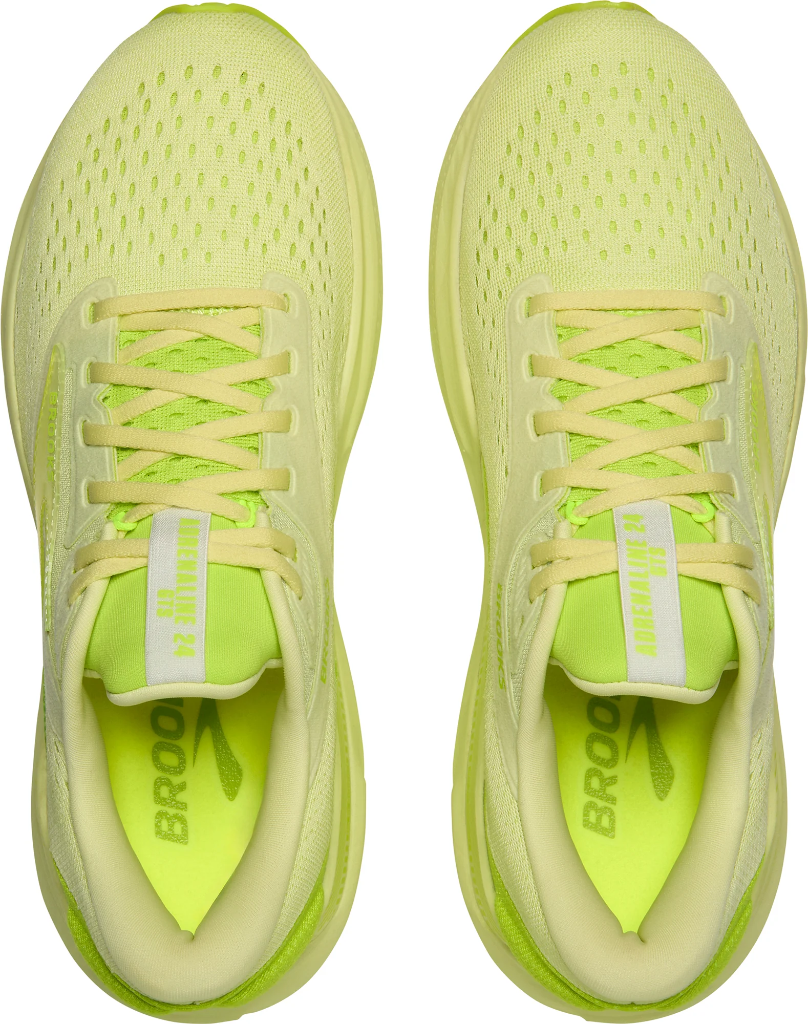 Brooks Adrenaline GTS 24 Mens Running Shoes - Yellow - Image 4