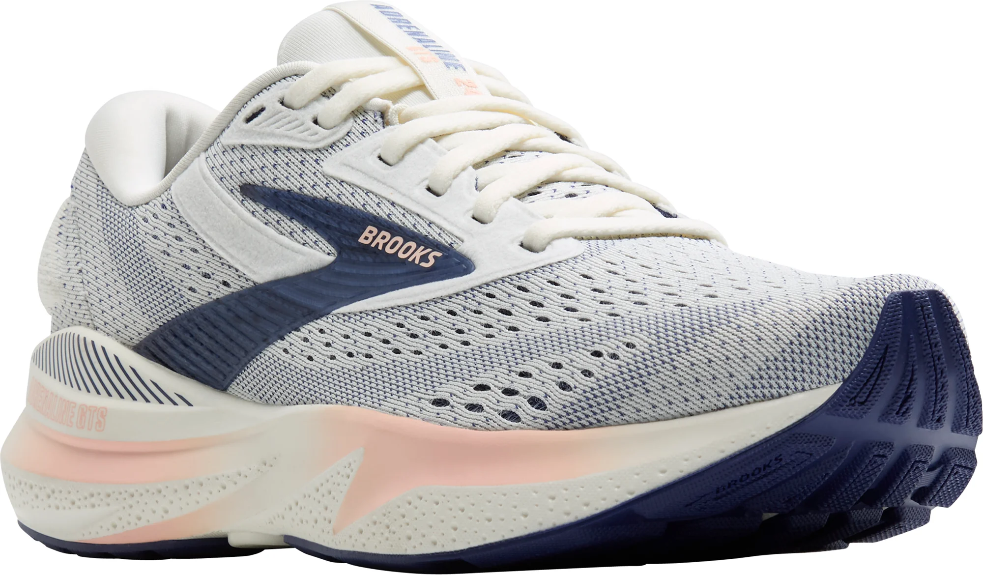 Brooks Adrenaline GTS 24 WIDE FIT Womens Running Shoes - Grey - Image 6
