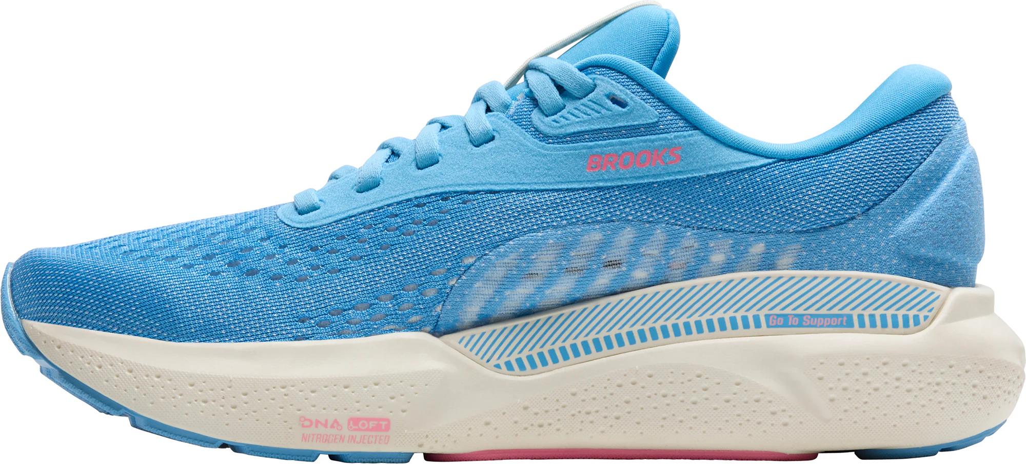 Brooks Adrenaline GTS 24 Womens Running Shoes - Blue - Image 3