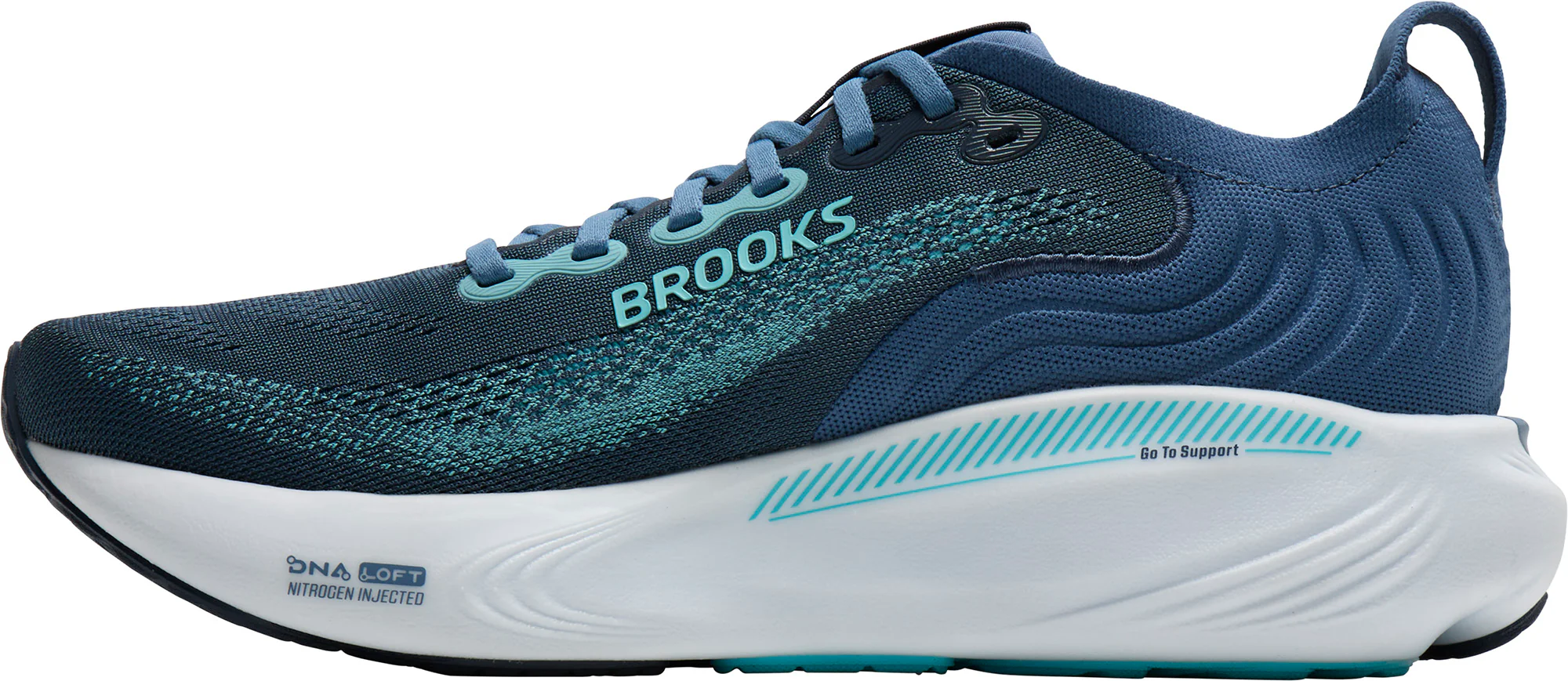 Brooks Adrenaline GTS 25 Mens Running Shoes - Blue - Image 3
