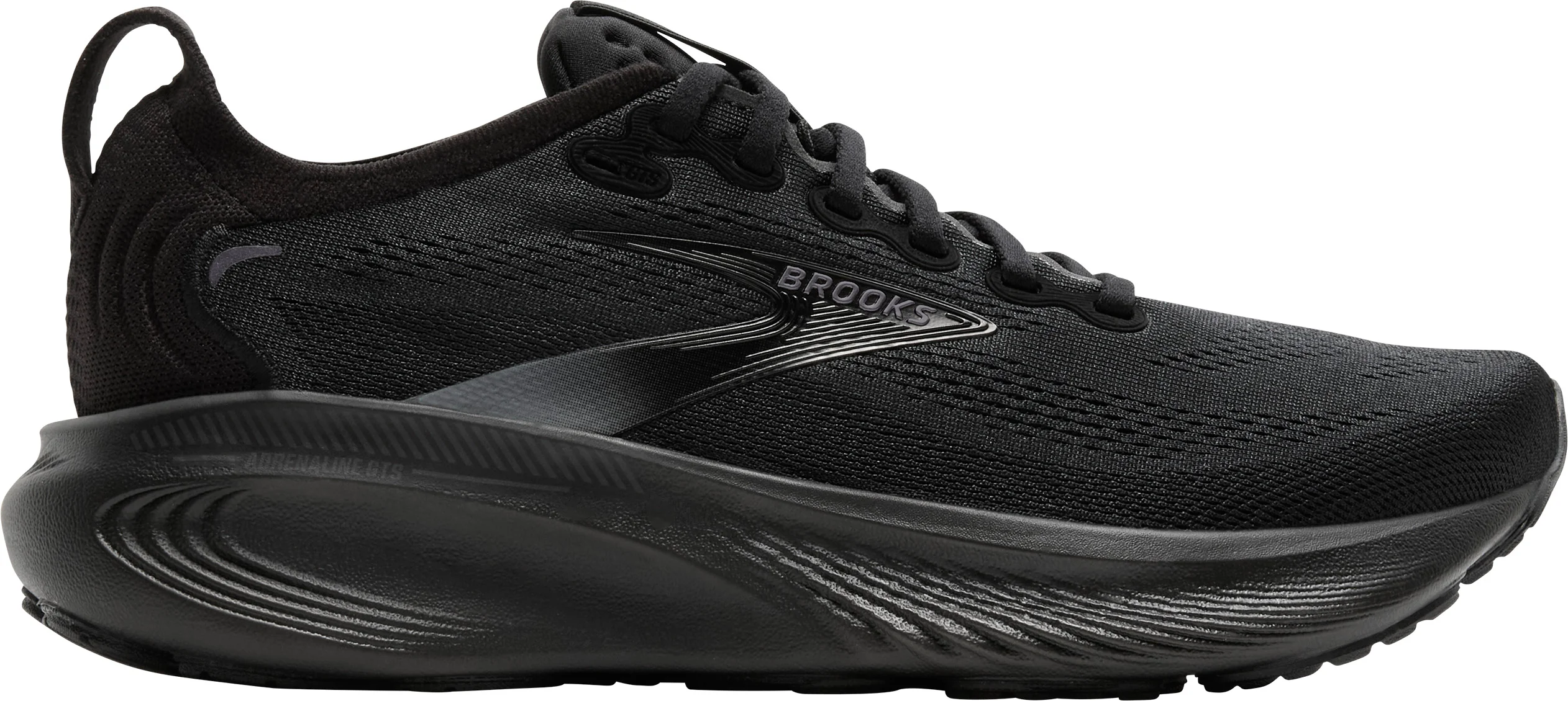 Brooks Adrenaline GTS 25 WIDE FIT Mens Running Shoes - Black