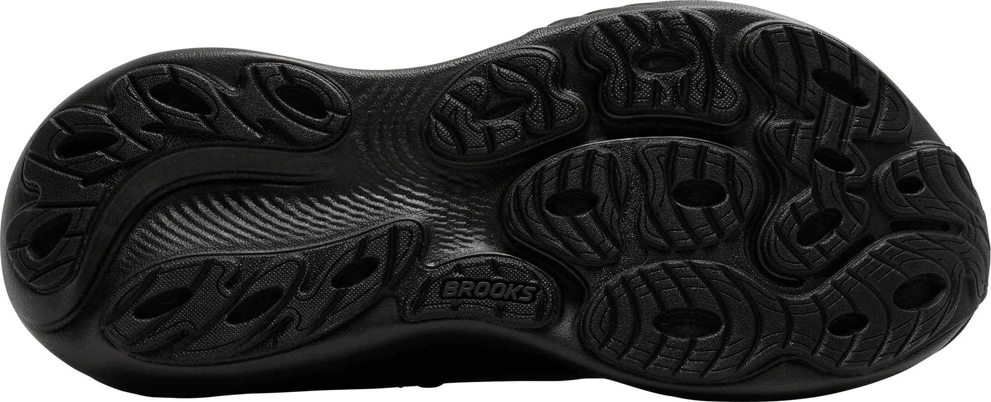 Brooks Adrenaline GTS 25 WIDE FIT Mens Running Shoes - Black - Image 2