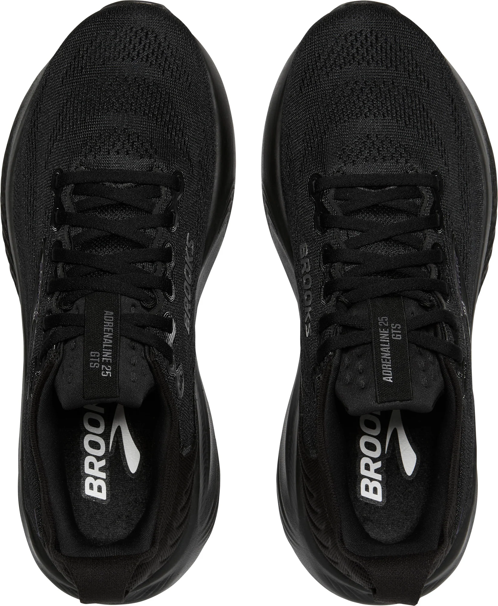 Brooks Adrenaline GTS 25 WIDE FIT Womens Running Shoes - Black - Image 4