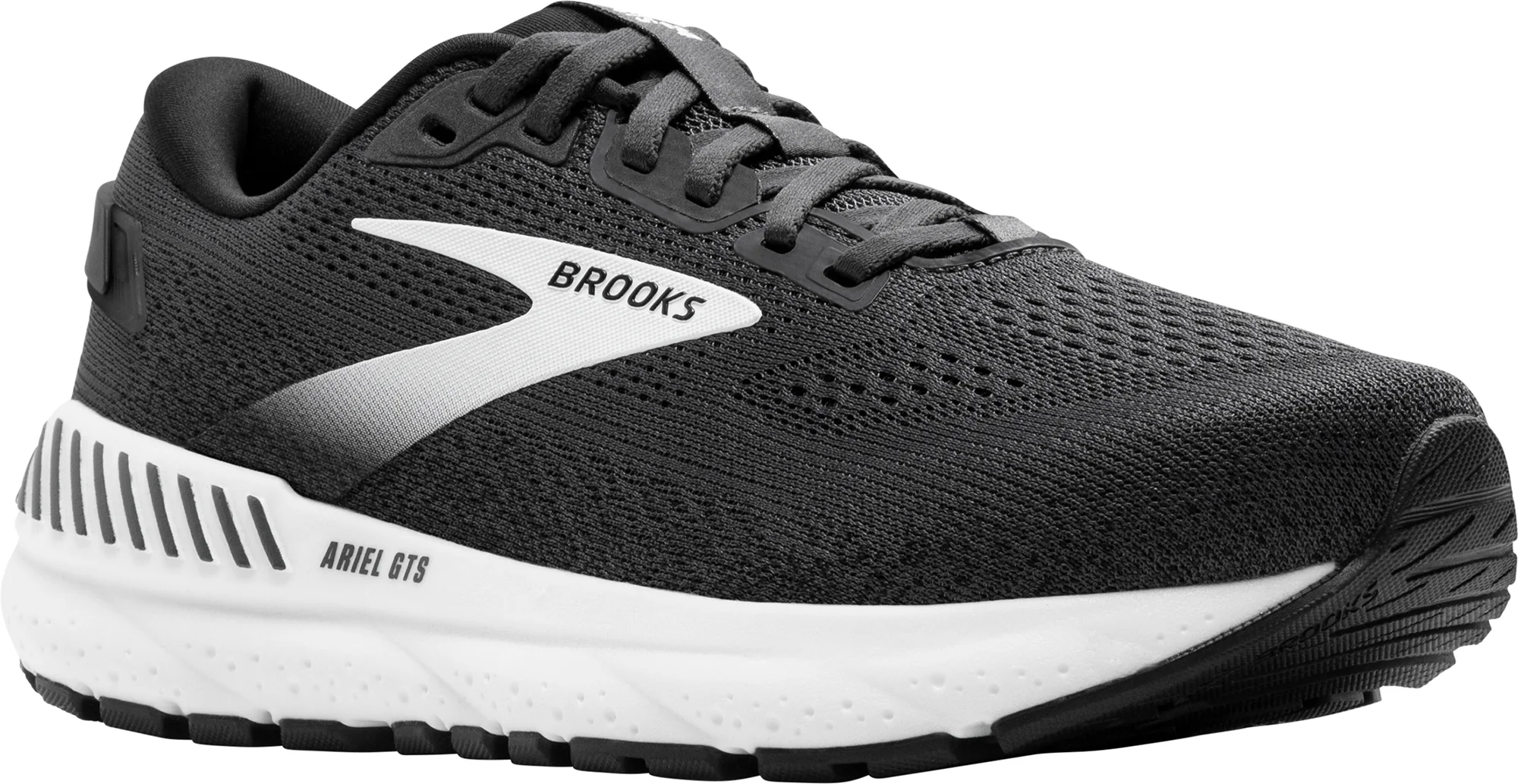 Brooks Ariel GTS 24 WIDE FIT Womens Running Shoes - Black - Image 6