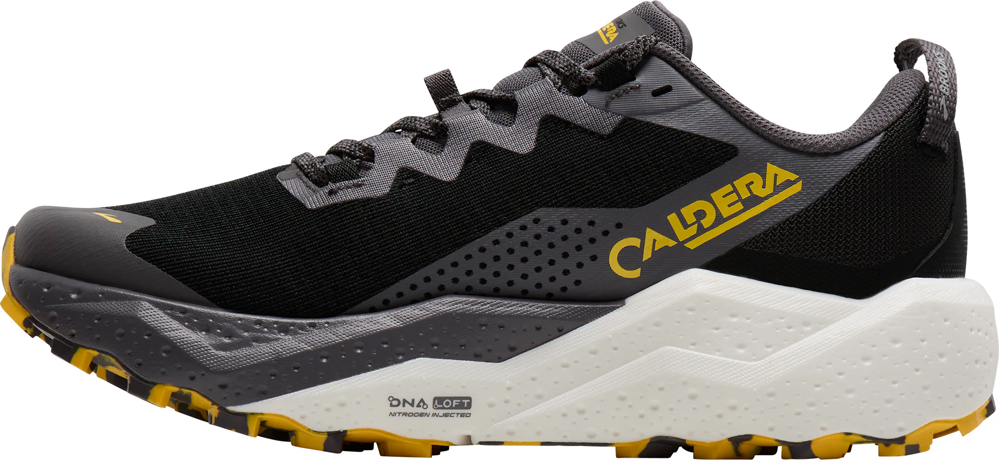 Brooks Caldera 8 Mens Trail Running Shoes - Black - Image 3