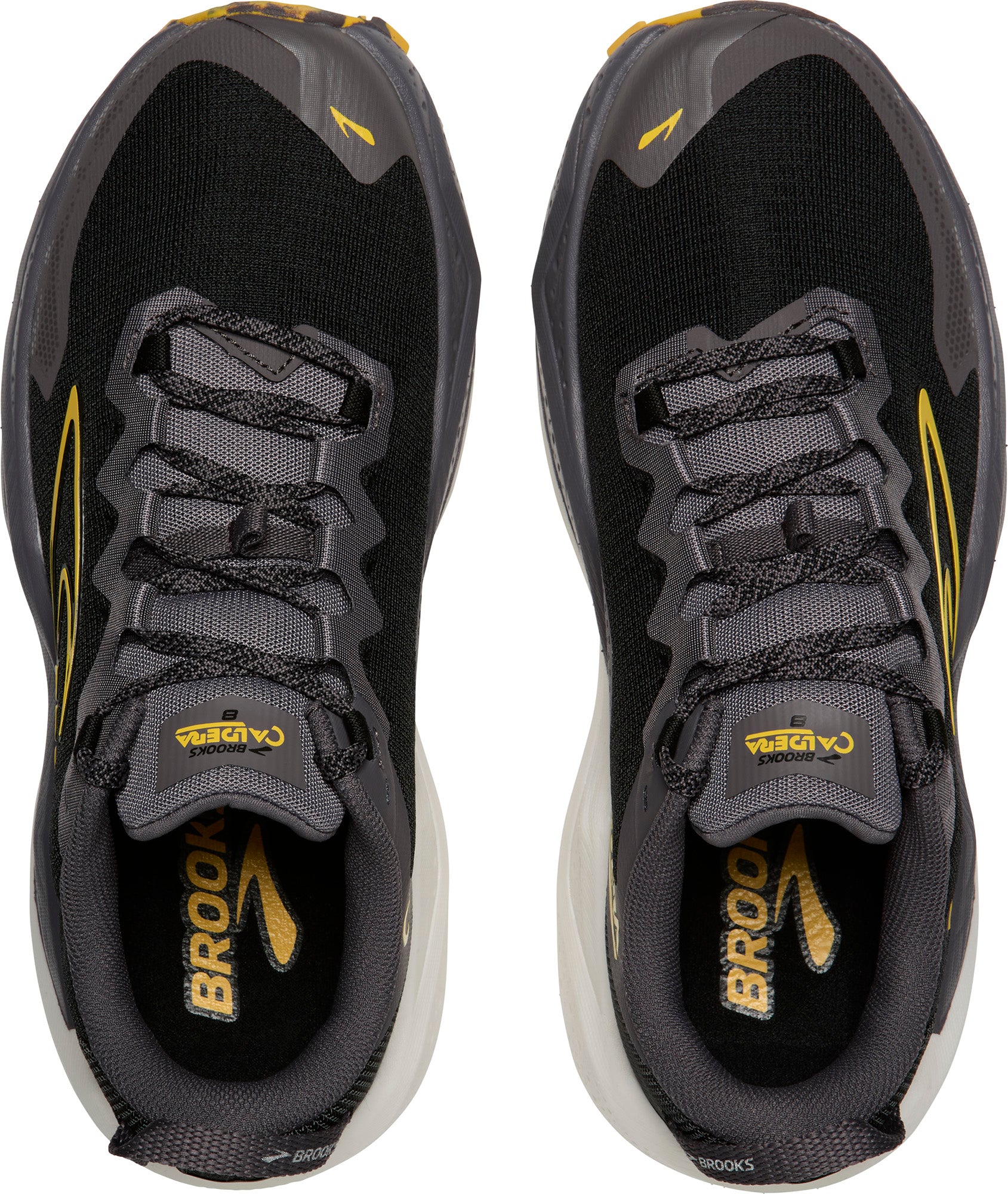 Brooks Caldera 8 Mens Trail Running Shoes - Black - Image 4