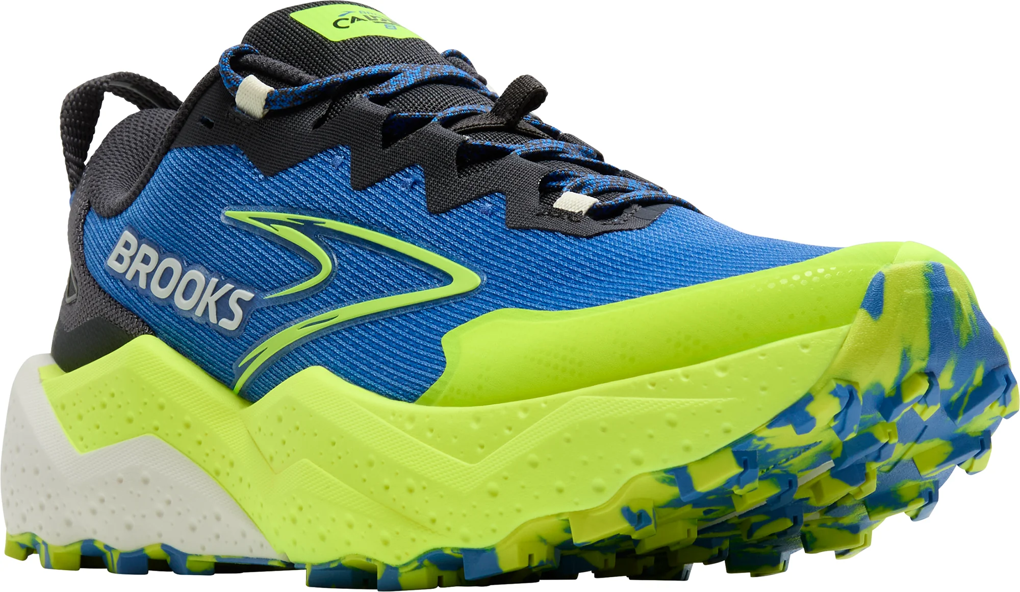 Brooks Caldera 8 Mens Trail Running Shoes - Blue - Image 6
