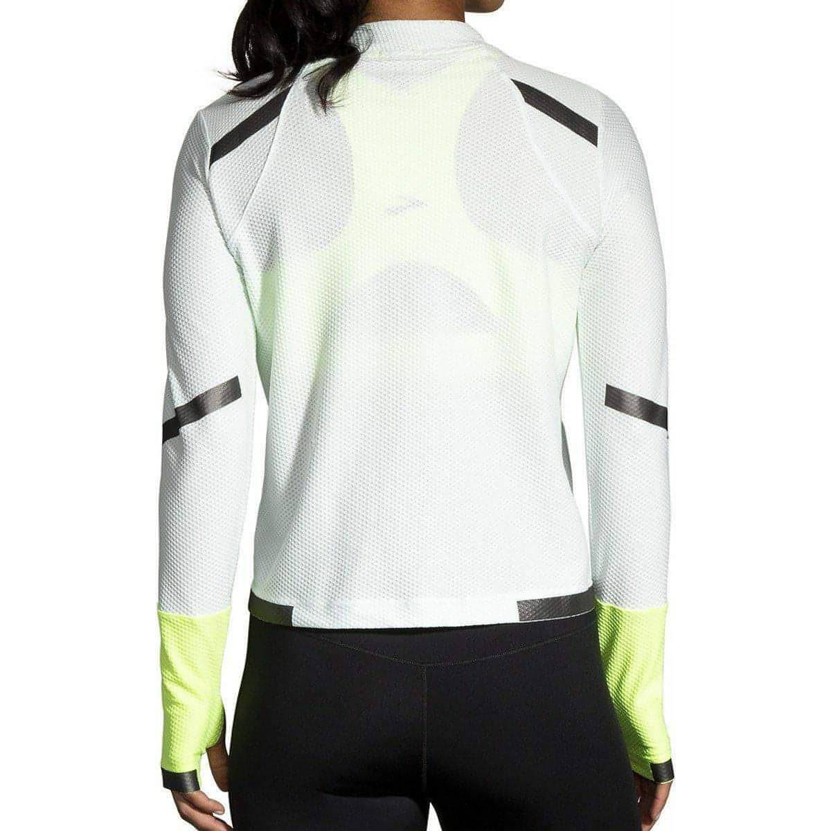 Brooks Carbonite Long Sleeve Womens Running Top - Grey - Image 2