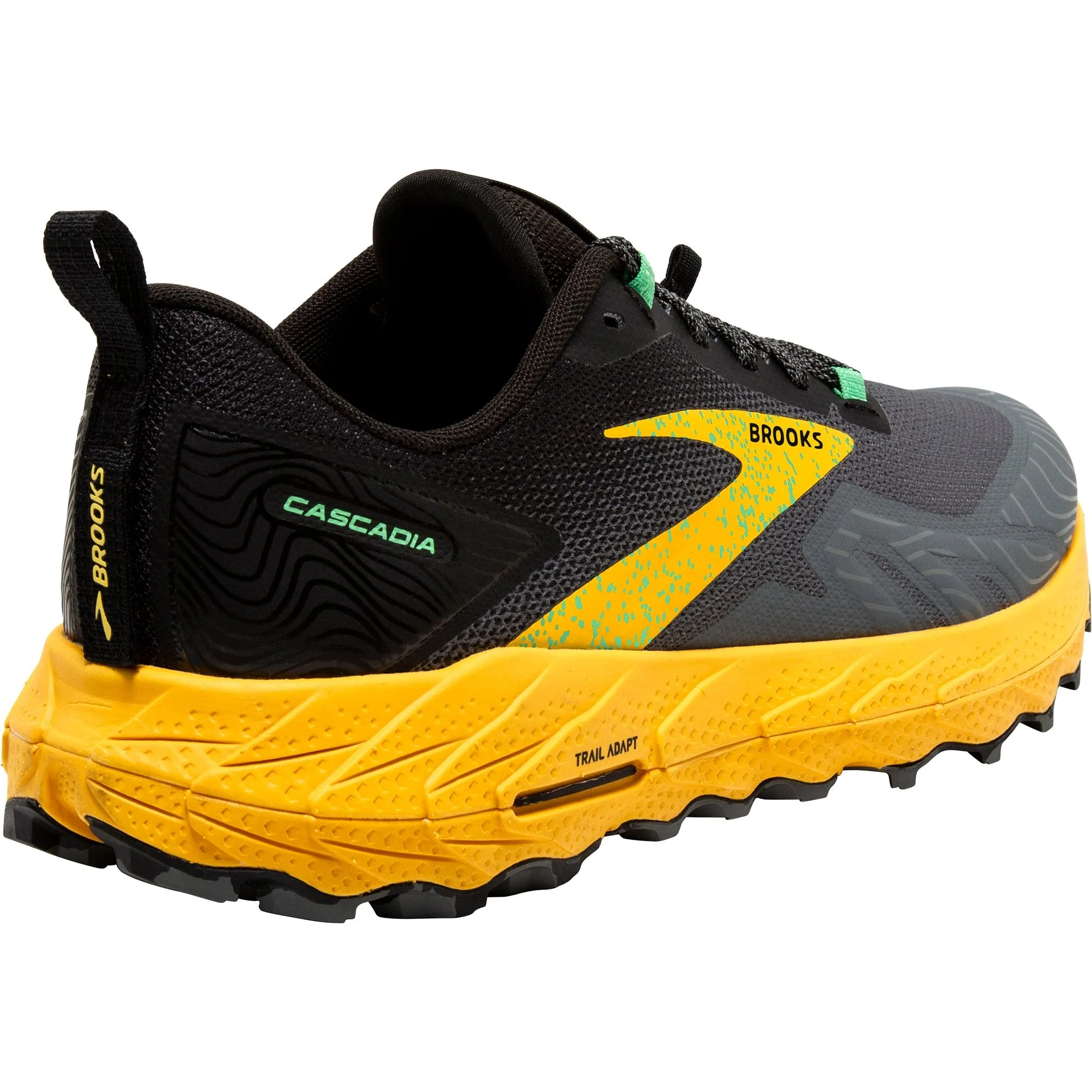 Brooks Cascadia 17 Mens Trail Running Shoes - Grey - Image 5