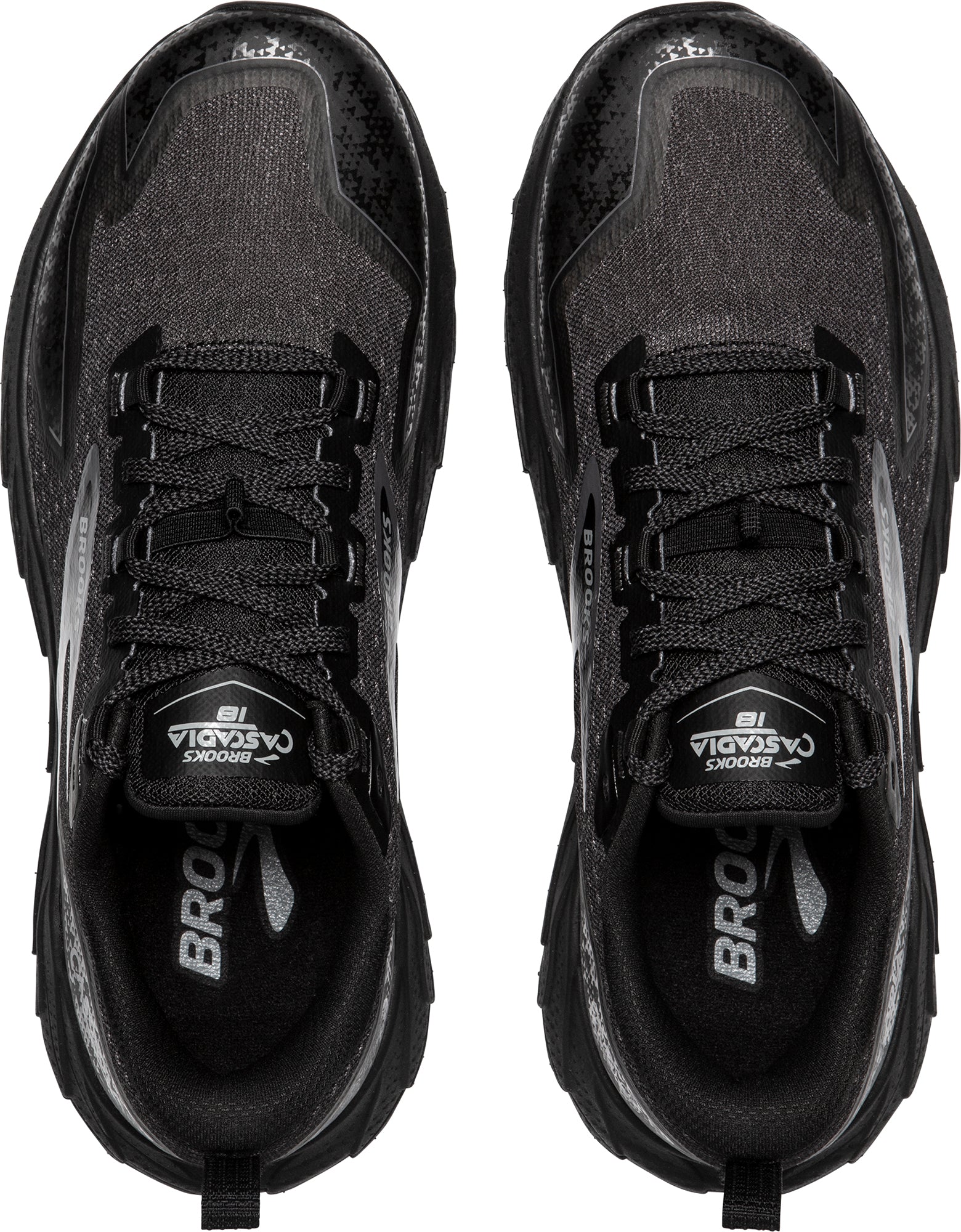 Brooks Cascadia 18 Mens Trail Running Shoes - Black - Image 4