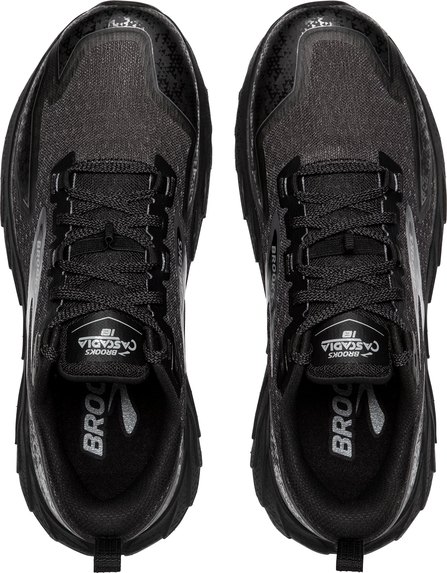 Brooks Cascadia 18 Womens Trail Running Shoes - Black - Image 4