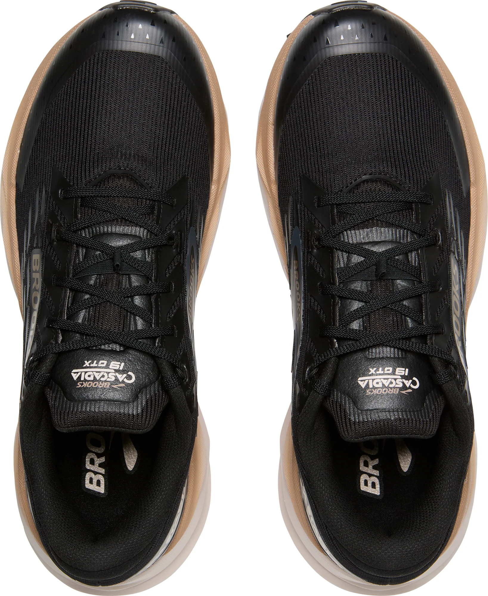 Brooks Cascadia 19 GORE-TEX Mens Trail Running Shoes - Black - Image 4