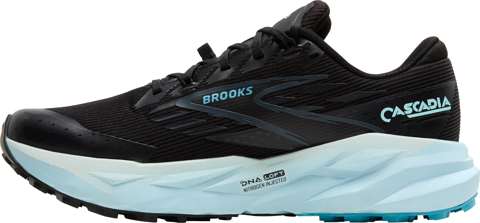 Brooks Cascadia 19 GORE-TEX Womens Trail Running Shoes - Black - Image 3