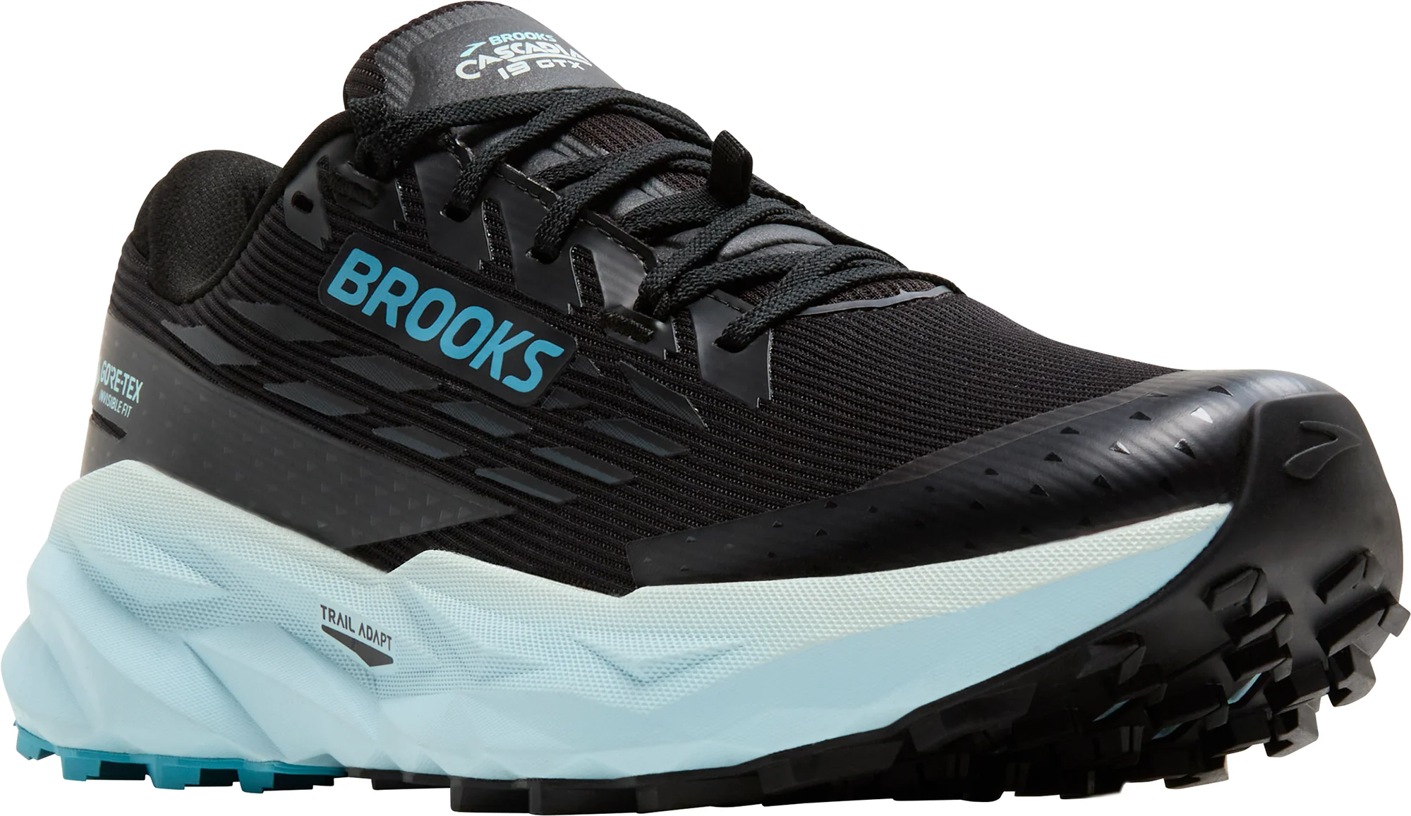 Brooks Cascadia 19 GORE-TEX Womens Trail Running Shoes - Black - Image 6