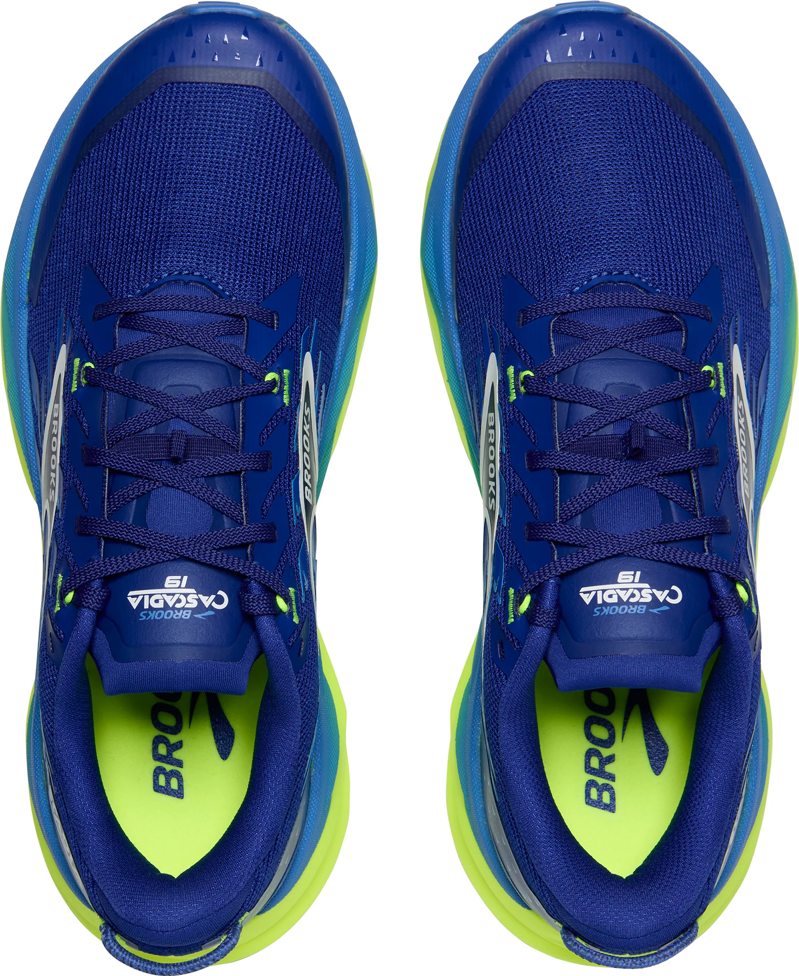 Brooks Cascadia 19 Mens Trail Running Shoes - Blue - Image 4