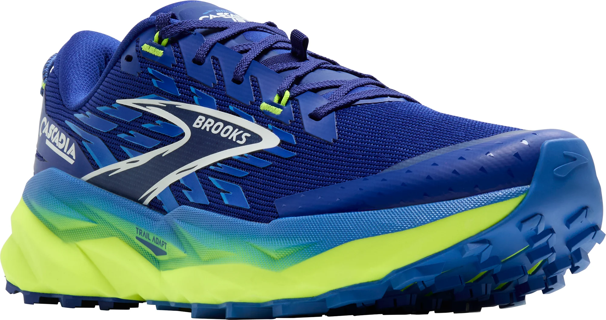 Brooks Cascadia 19 Mens Trail Running Shoes - Blue - Image 6