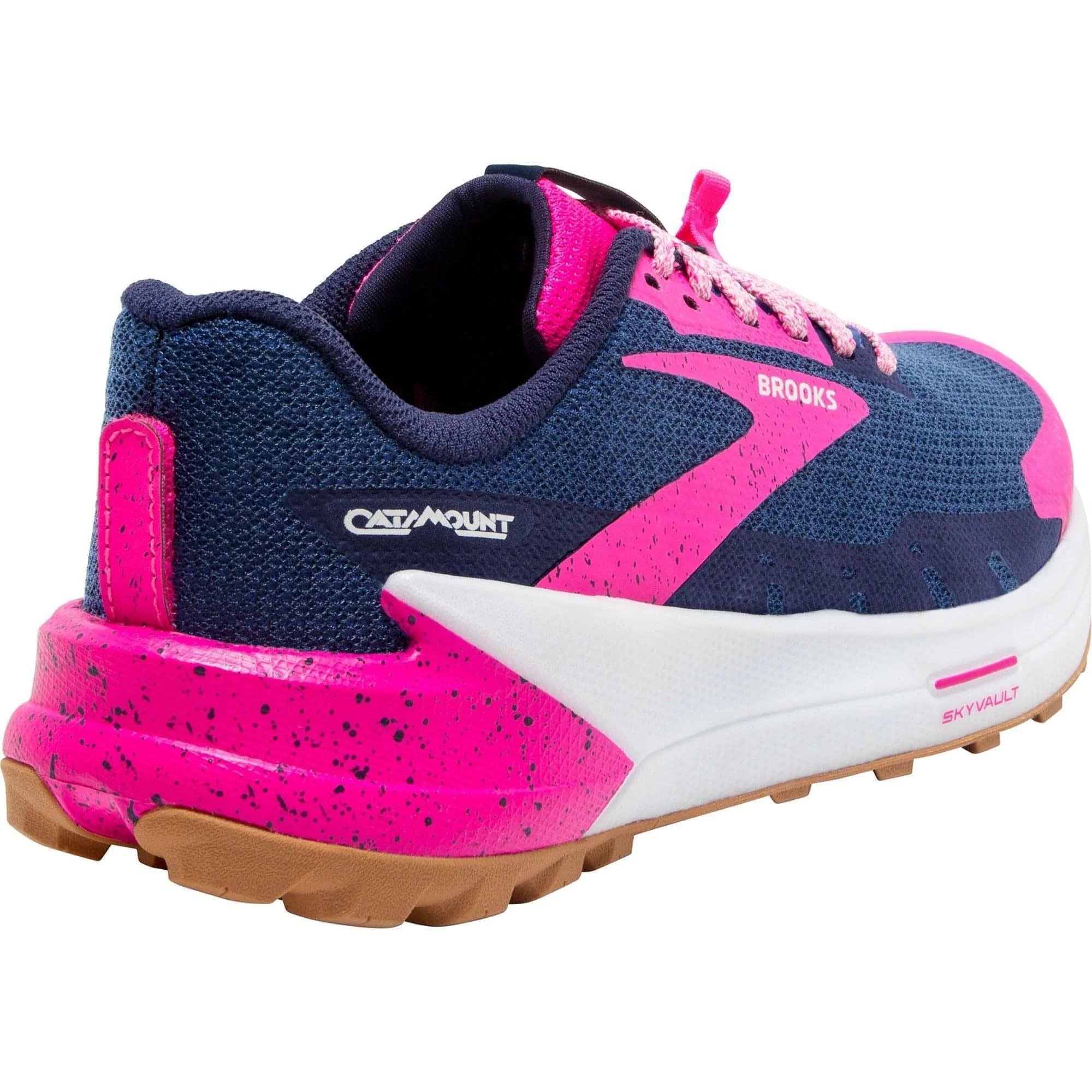 Brooks Catamount 2 Womens Trail Running Shoes - Navy - Image 5